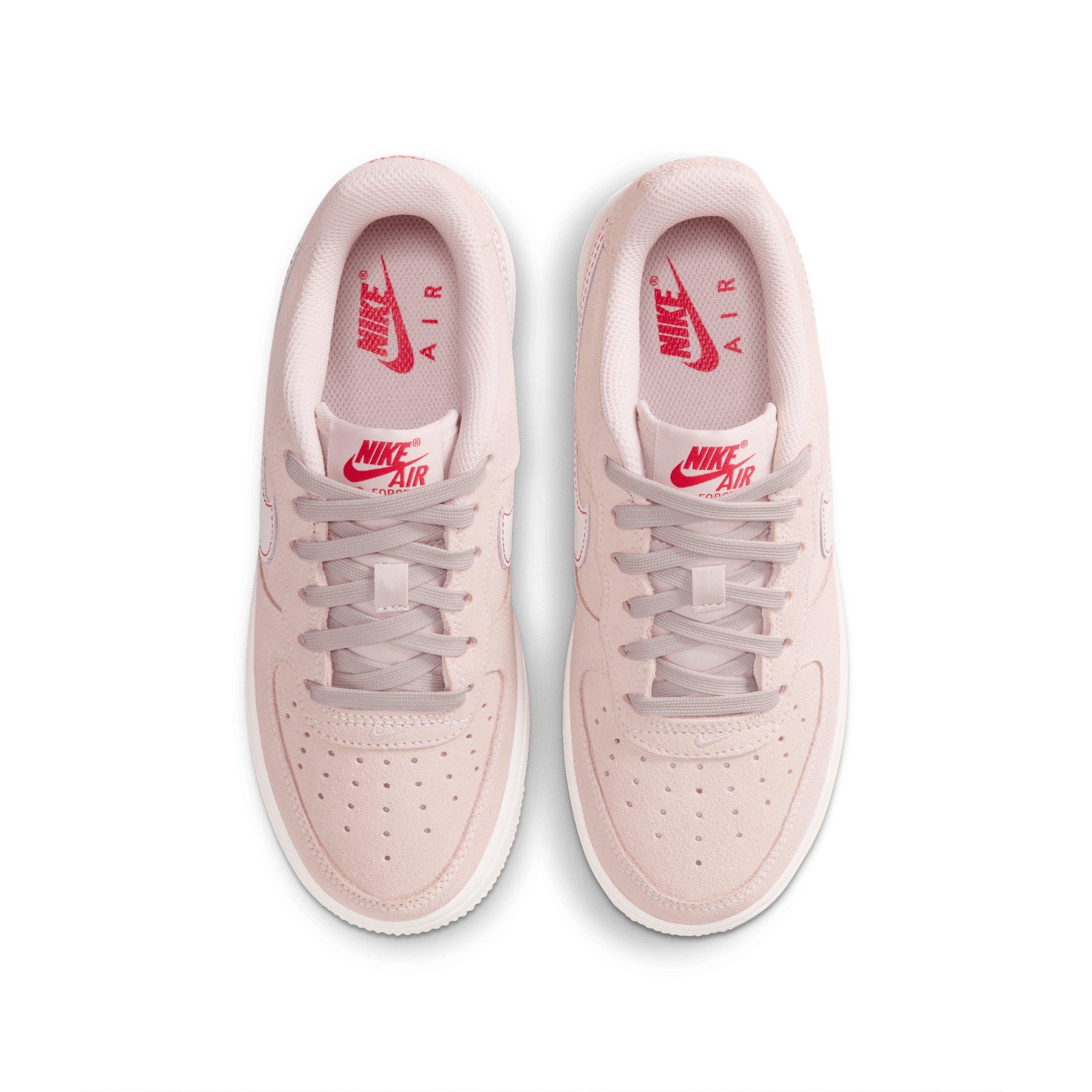 Nike Air Force 1 LV8 "Silt Red/University Red/Sail" Grade School Boys' Shoe - RED/RED/SAIL Thumbnail View 4