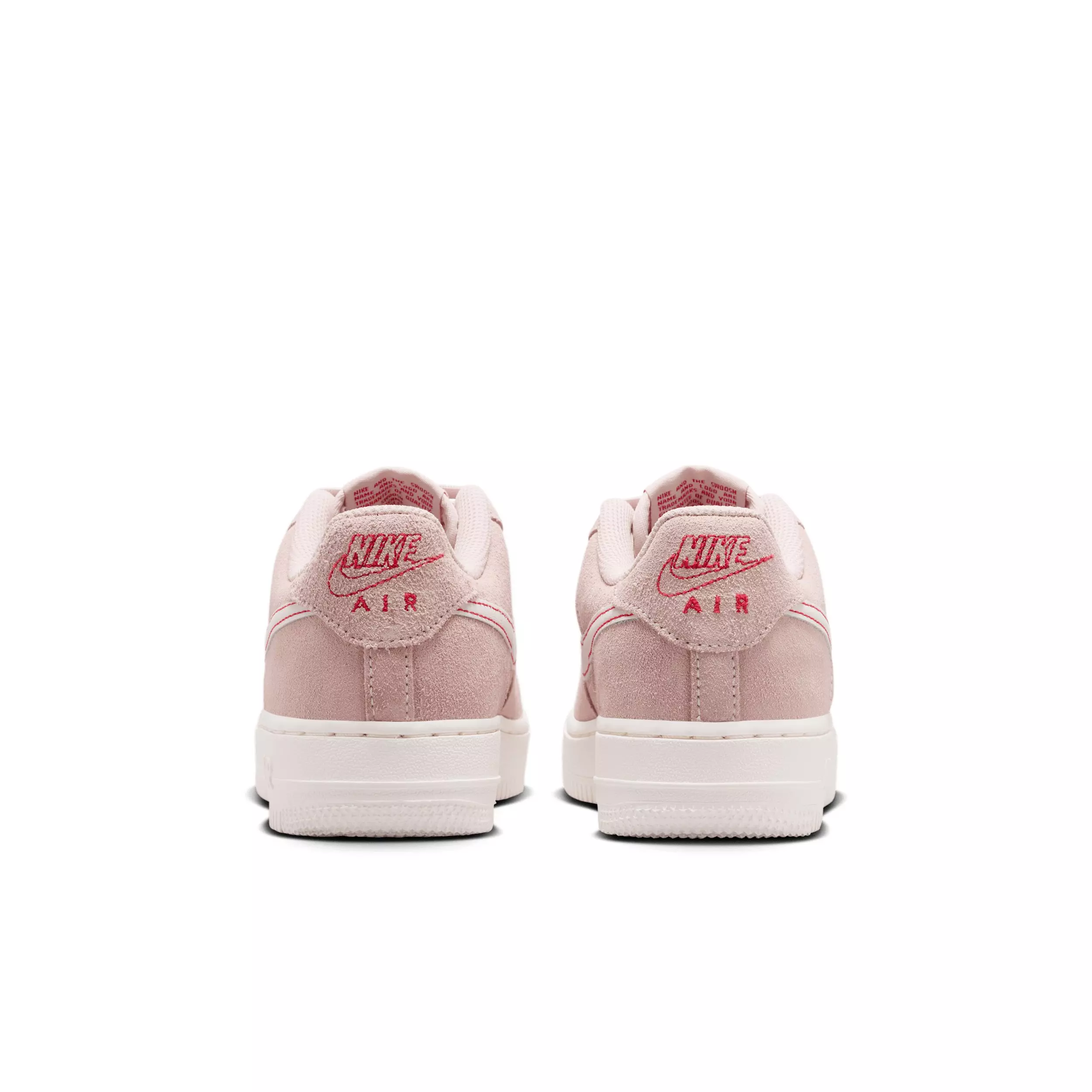 Nike Air Force 1 LV8 "Silt Red/University Red/Sail" Grade School Girls' Shoe - RED/RED/SAIL