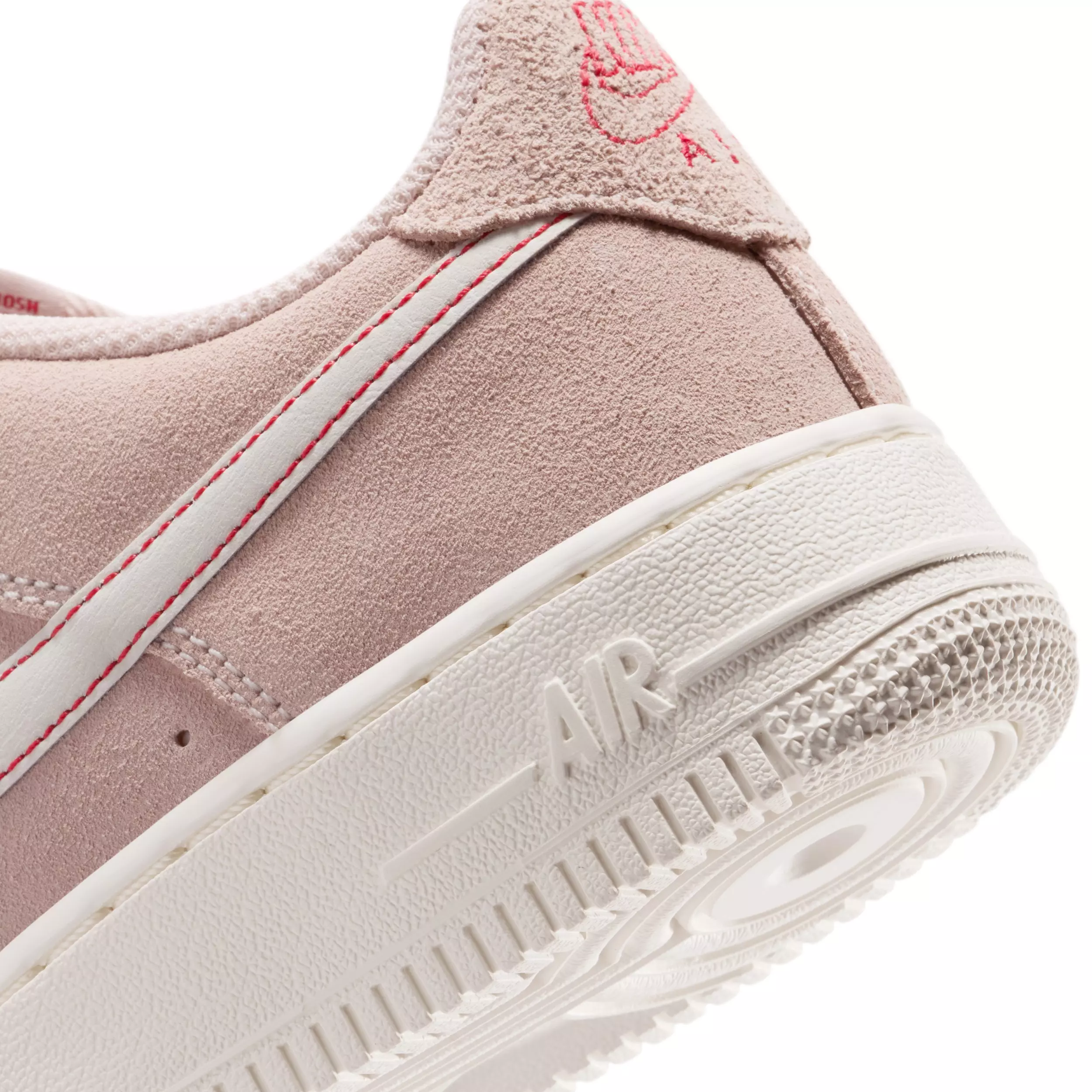 Nike Air Force 1 LV8 "Silt Red/University Red/Sail" Grade School Boys' Shoe - RED/RED/SAIL