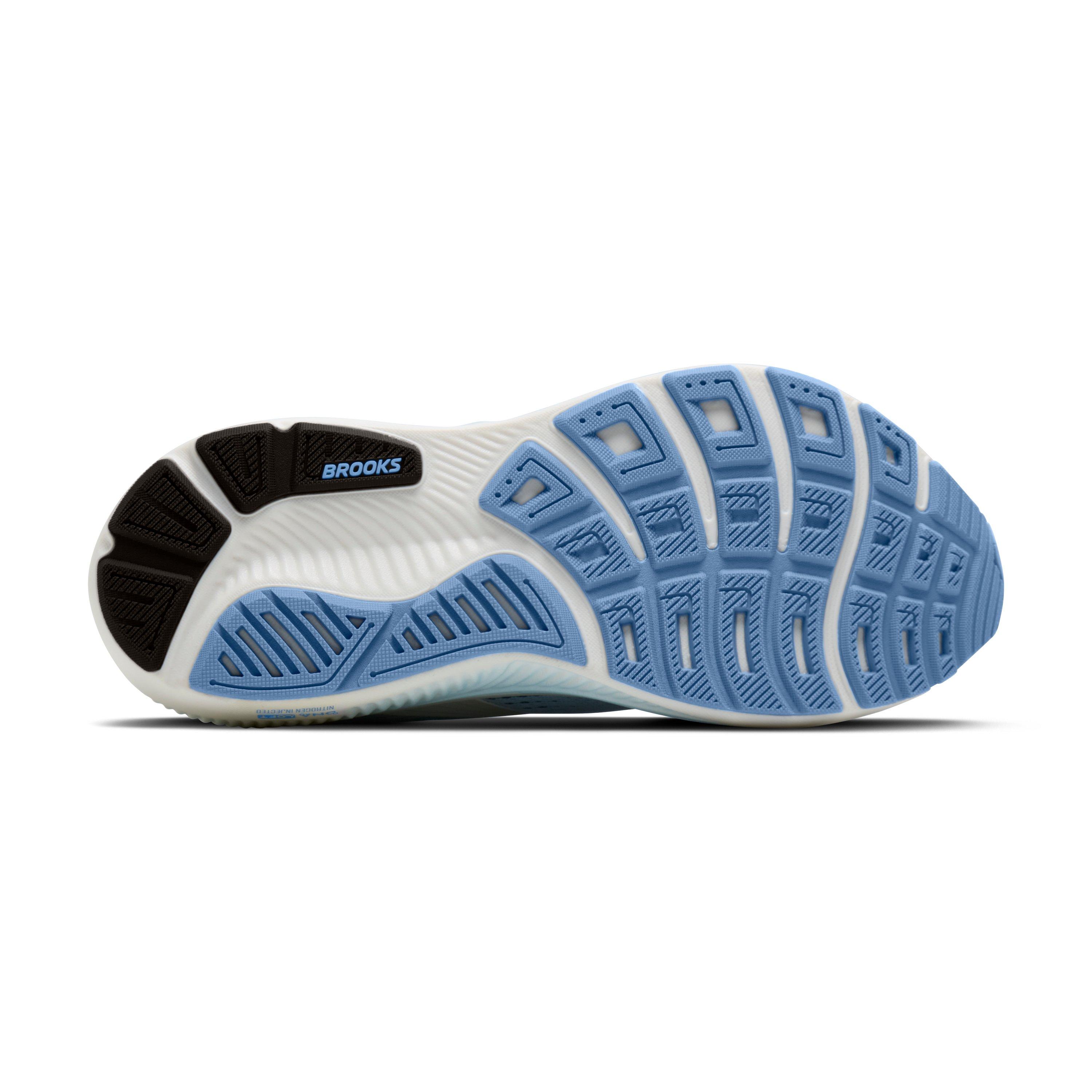 Brooks Ghost 18 "White/Black/Open Air" Men's Wide Running Shoe - WHITE/BLACK/AIR