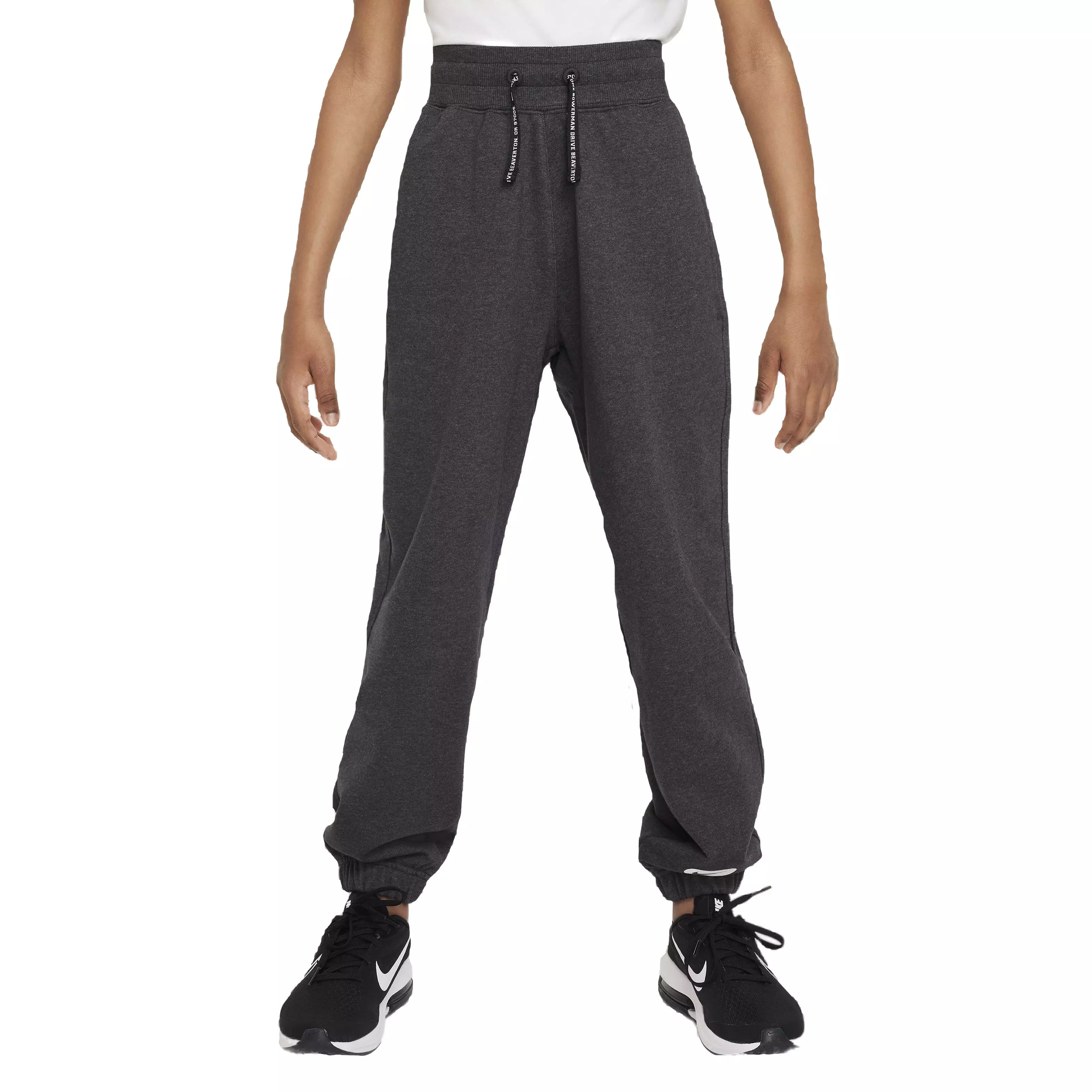 Nike Big Boys' Dri-FIT Athletic Fleece Pants - Black - BLACK