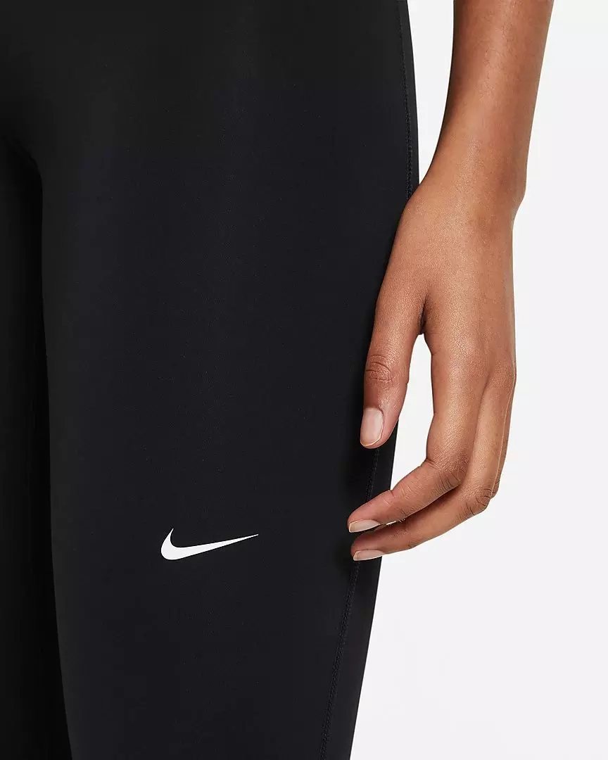 Nike Women's Pro 365 Mid-Rise Leggings - BLACK