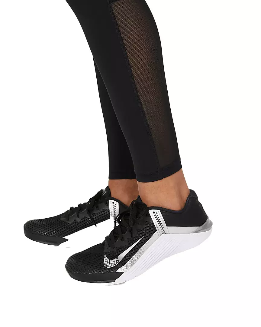 Nike Women's Pro 365 Mid-Rise Leggings - BLACK