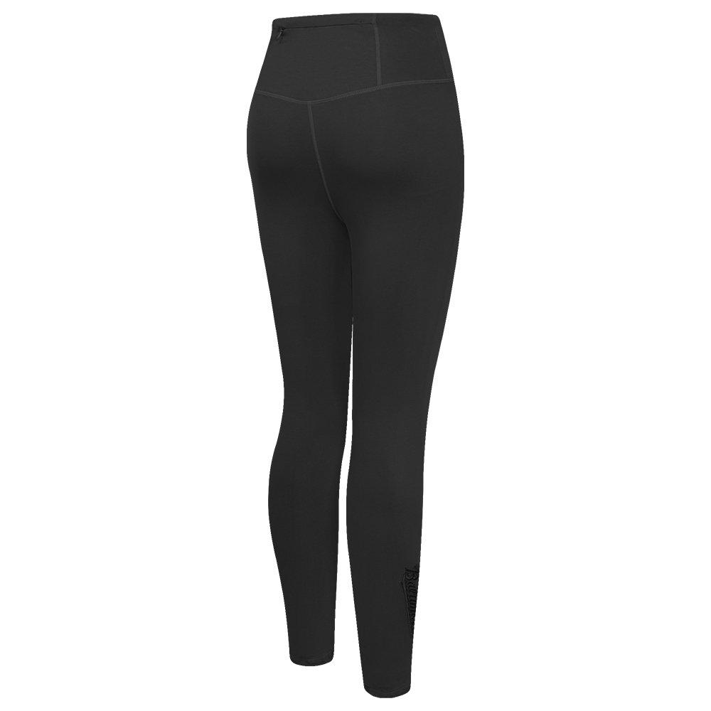 Pro Standard Women's MLB Baltimore Orioles Neutral HW Jersey Legging - Black - BLACK Thumbnail View 4