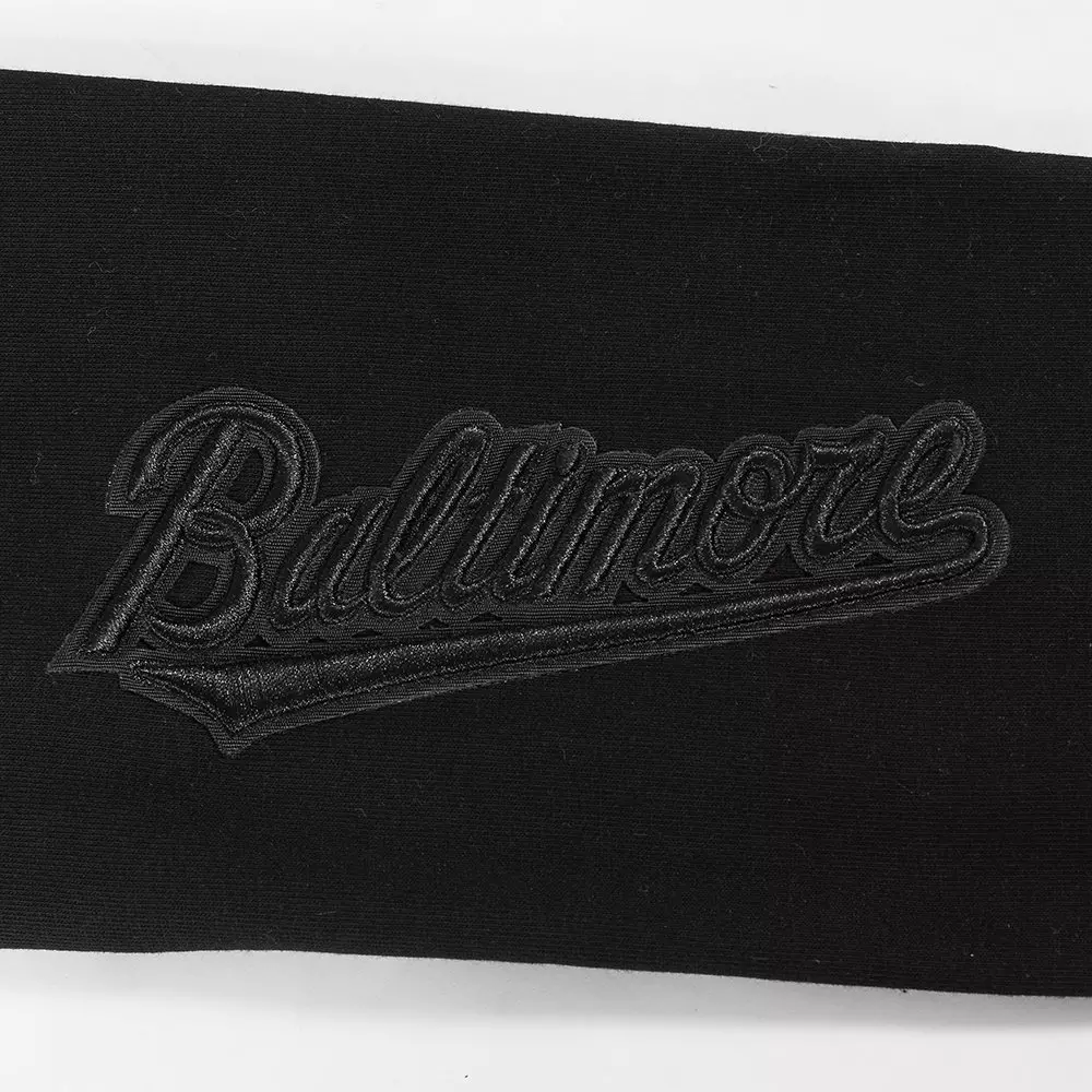 Pro Standard Women's MLB Baltimore Orioles Neutral HW Jersey Legging - Black - BLACK