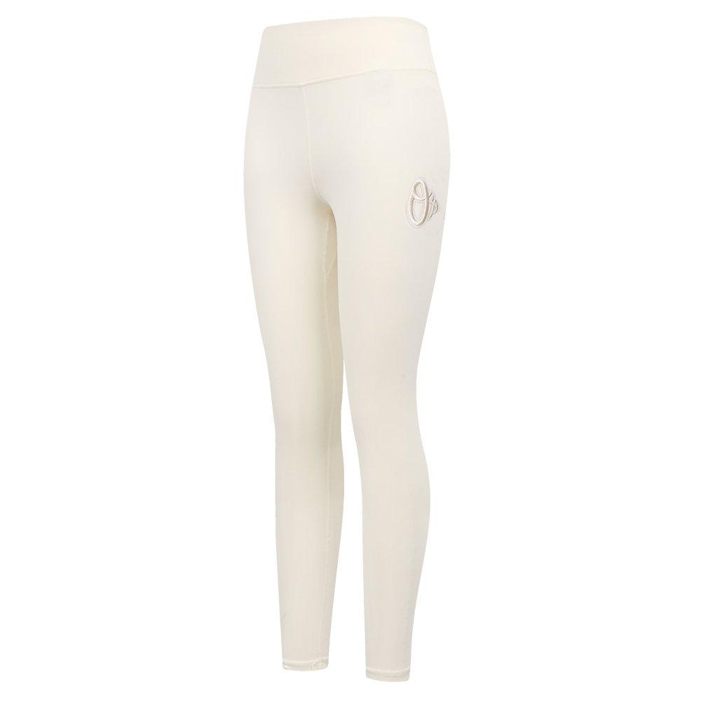 Pro Standard Women's MLB Baltimore Orioles Neutral HW Jersey Legging -Cream - CREAM Thumbnail View 3