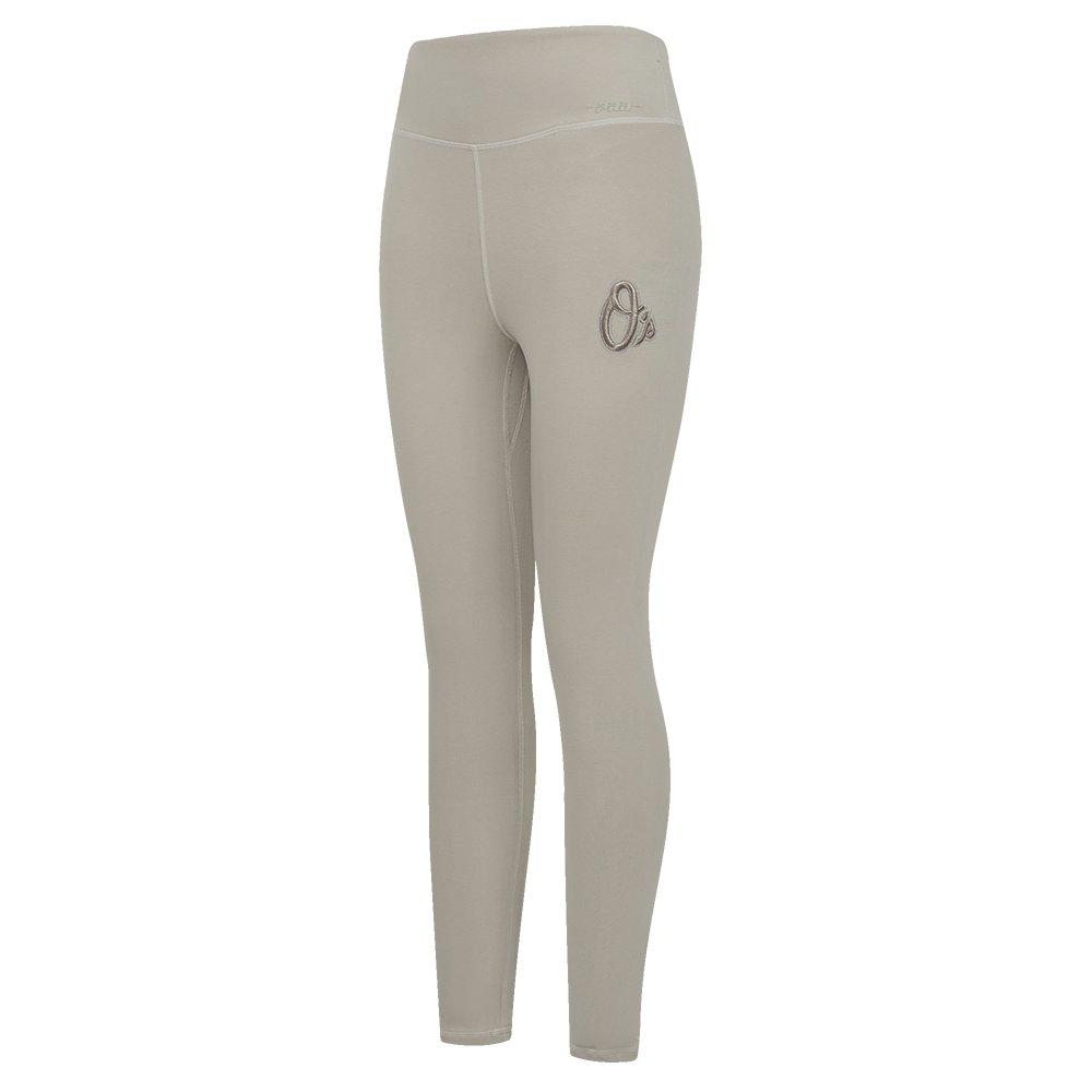 Pro Standard Women's MLB Baltimore Orioles Neutral HW Jersey Legging - Tan - TAN Thumbnail View 3