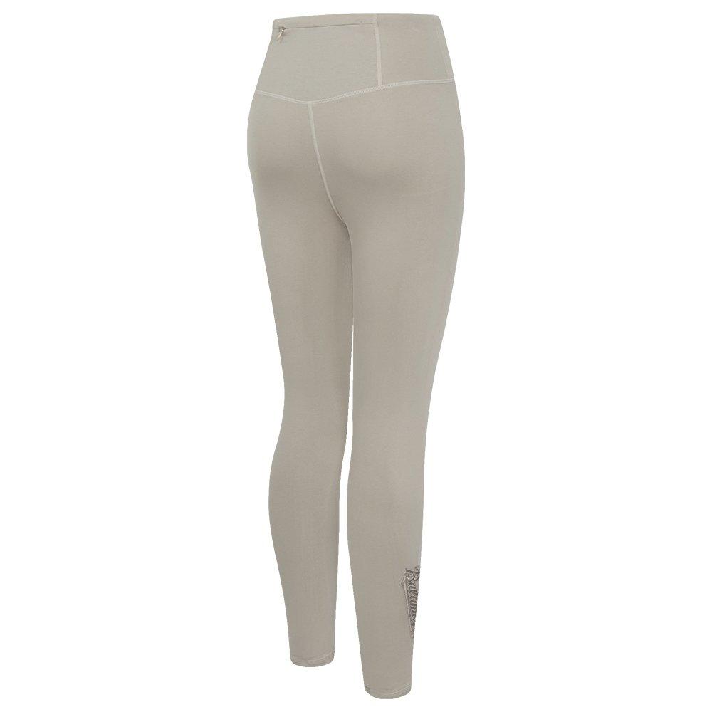 Pro Standard Women's MLB Baltimore Orioles Neutral HW Jersey Legging - Tan - TAN Thumbnail View 4