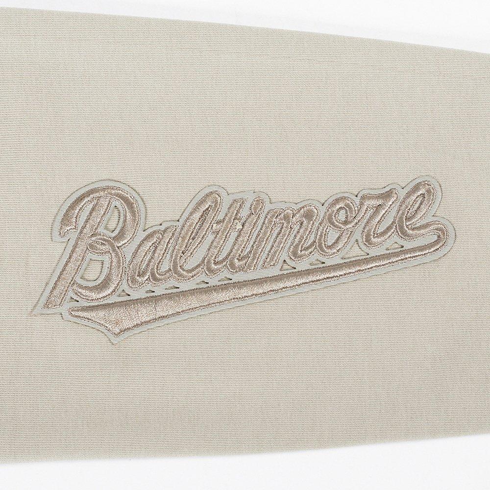 Pro Standard Women's MLB Baltimore Orioles Neutral HW Jersey Legging - Tan - TAN Thumbnail View 5