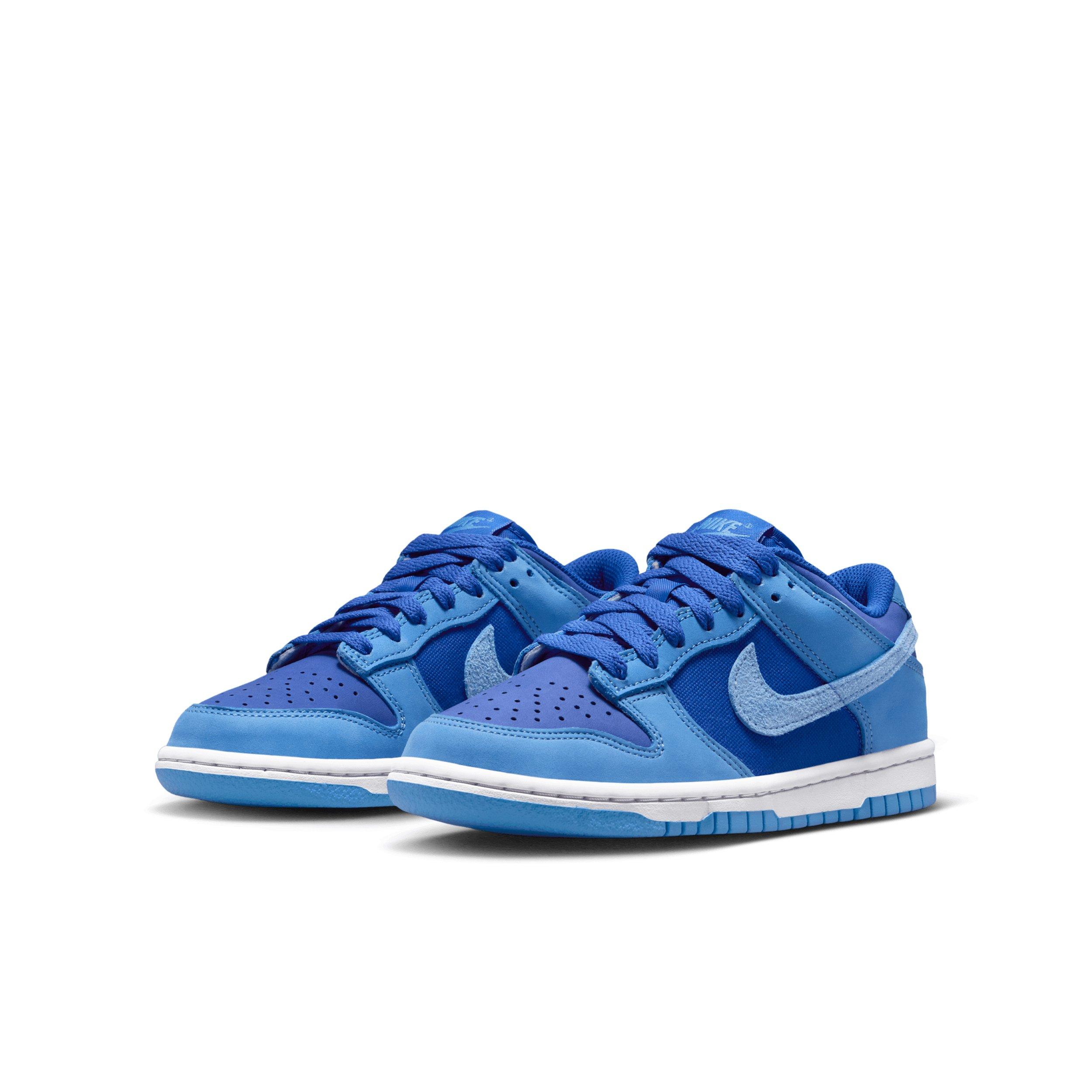 Nike Dunk Low SE Grade School Boys' "Game Royal/White/University Blue" Shoe