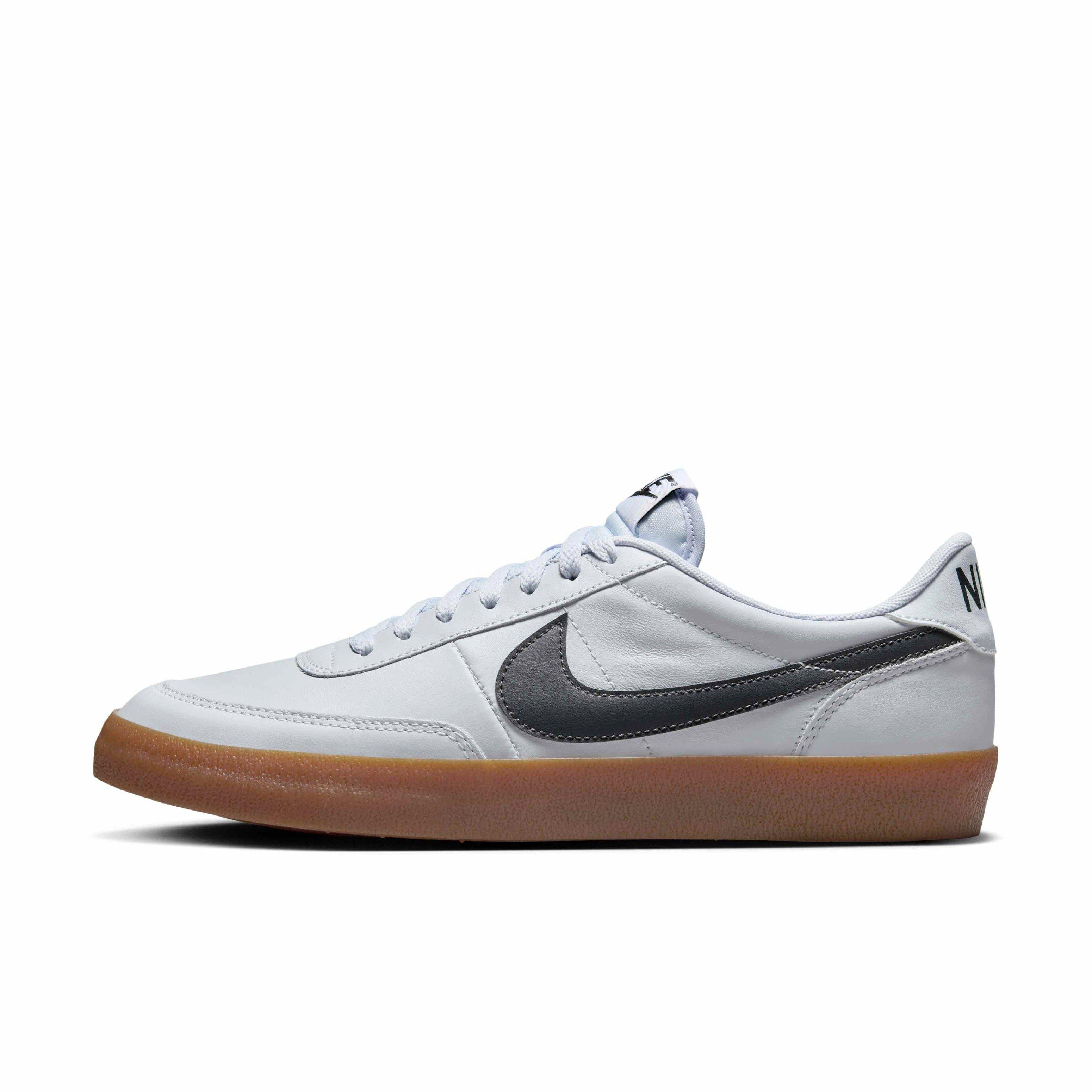 Nike Killshot 2 Leather "Football Grey/Gum Medium Brown/White" Men's Shoe - GREY/MD BROWN/WHITE Thumbnail View 2