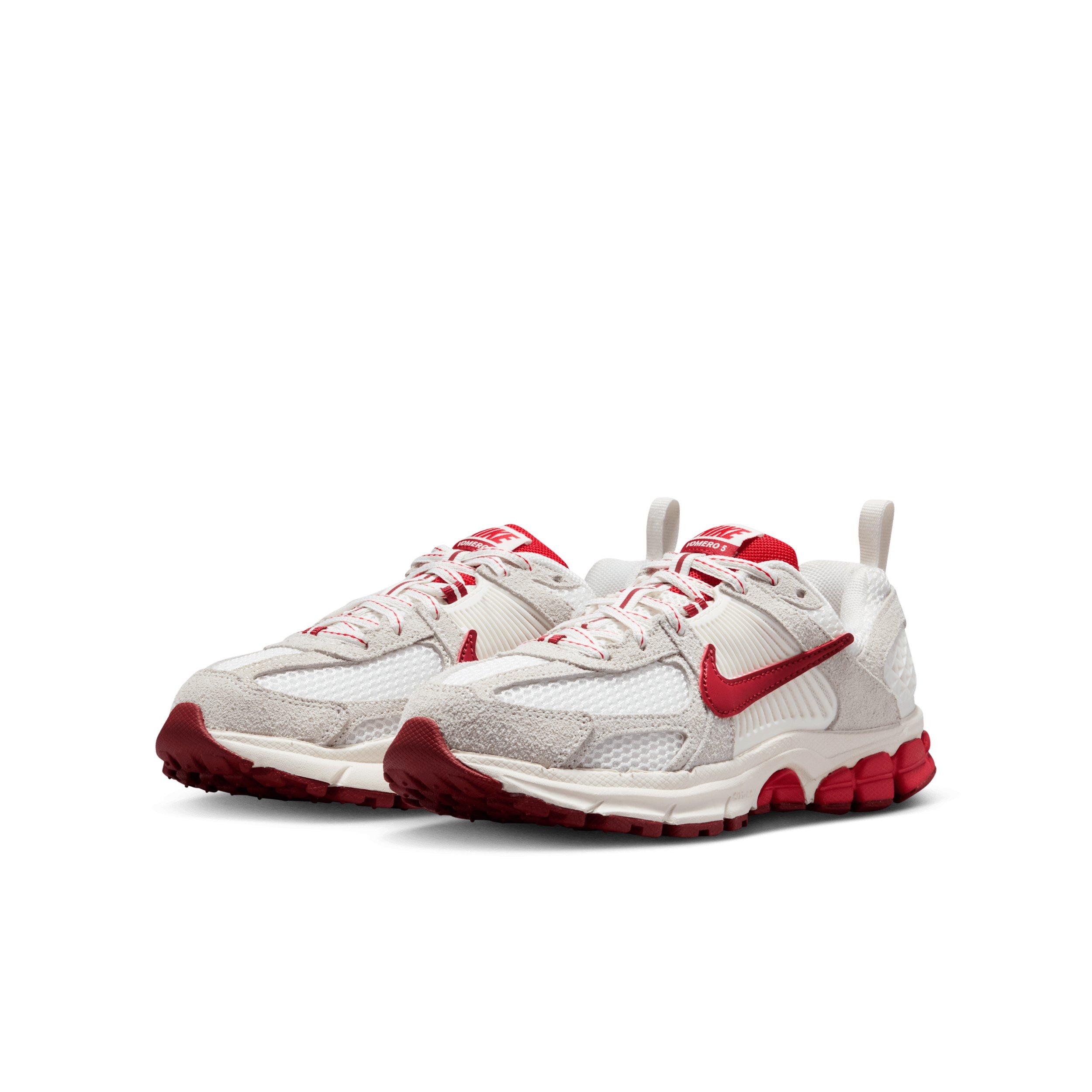 Nike Vomero 5 SE Grade School Boys' "Sail/Team Crimson/University Red" Shoe