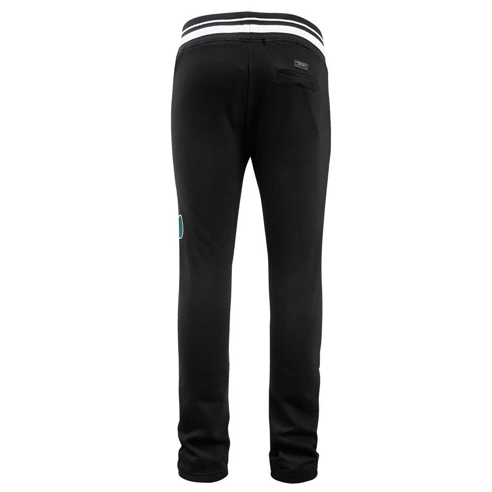 Pro Standard Men's NBA Boston Celtics Retro Classic Fleece Sweatpants -Black - BLACK Thumbnail View 2