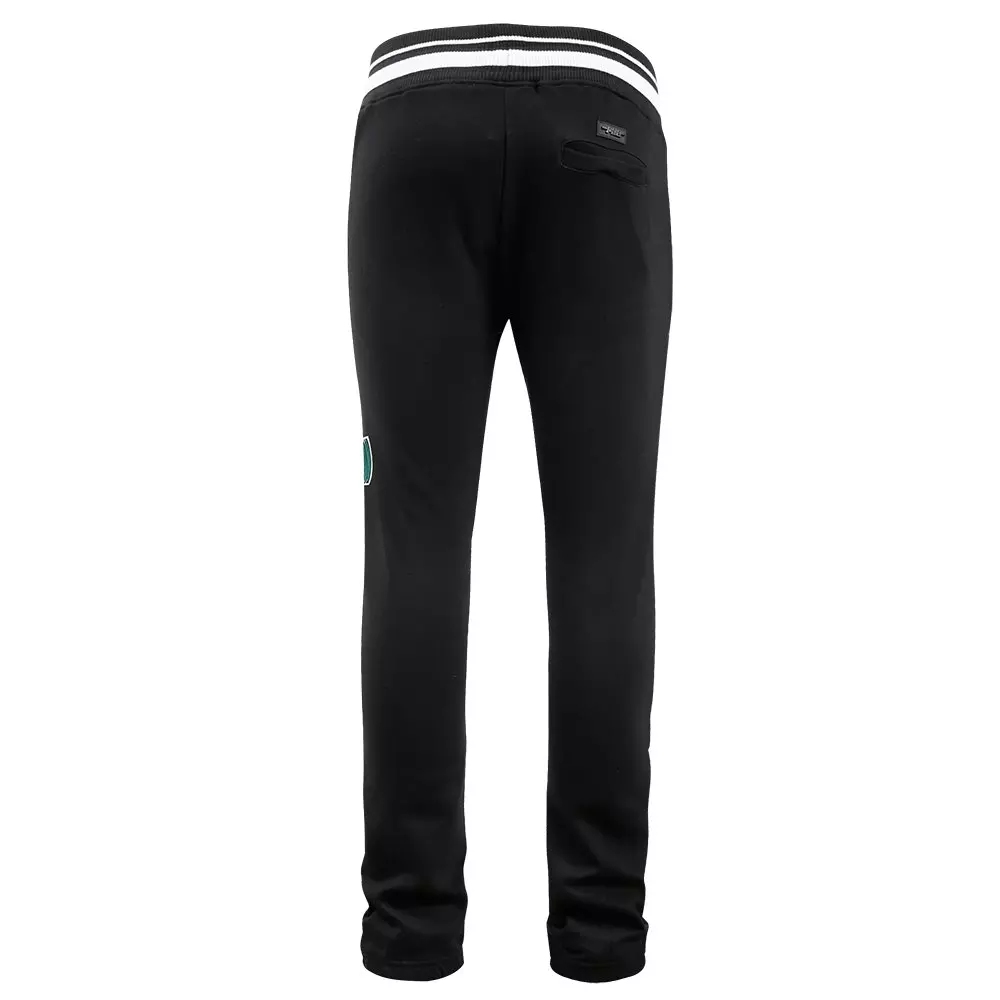 Pro Standard Men's NBA Boston Celtics Retro Classic Fleece Sweatpants -Black - BLACK