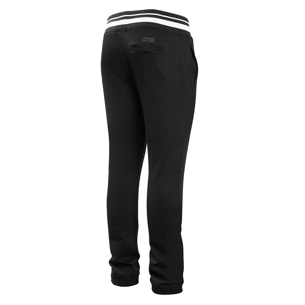 Pro Standard Men's NBA Boston Celtics Retro Classic Fleece Sweatpants -Black - BLACK Thumbnail View 4