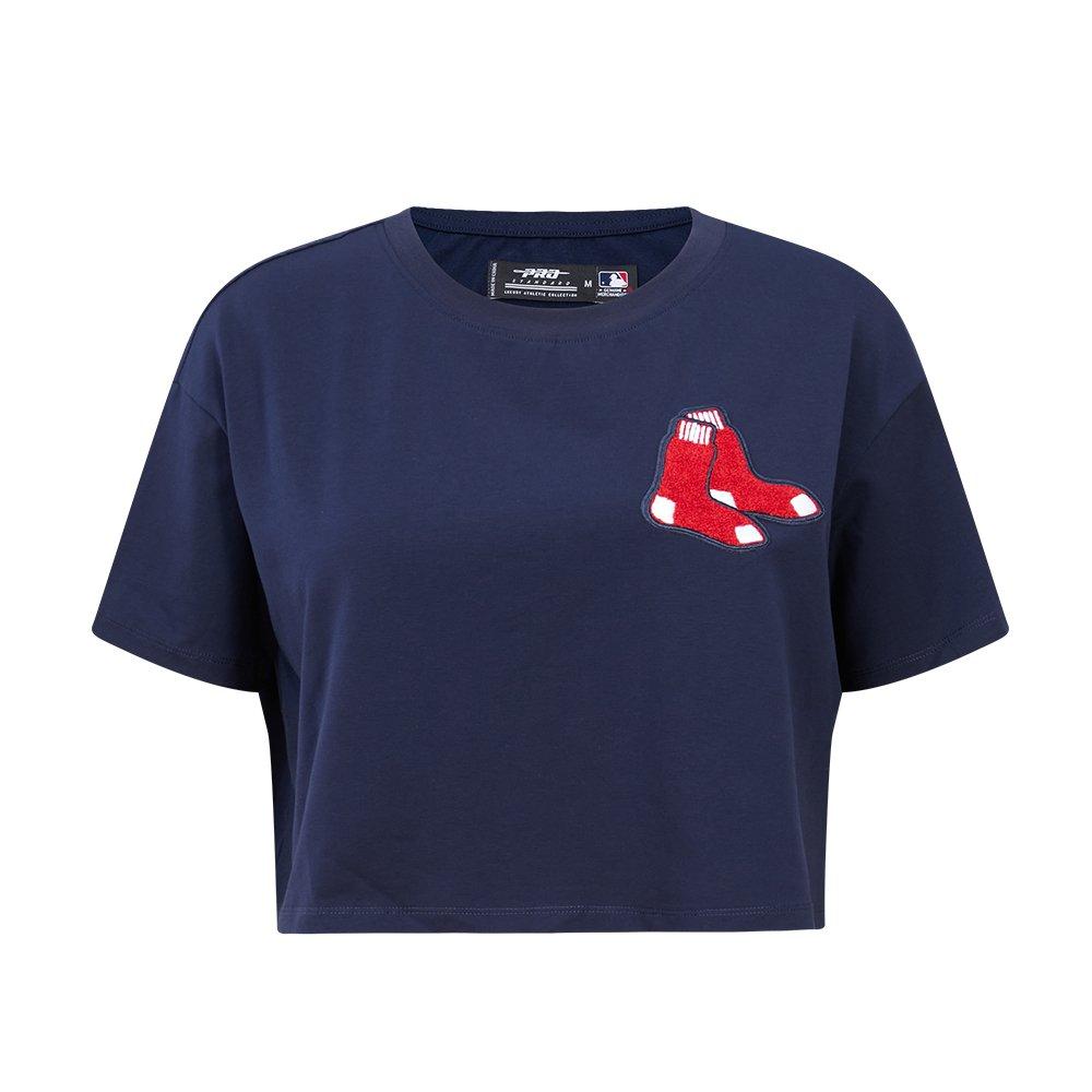 Pro Standard Women's MLB Boston Red Sox​ Classic Boxy Top - Navy - NAVY Thumbnail View 1