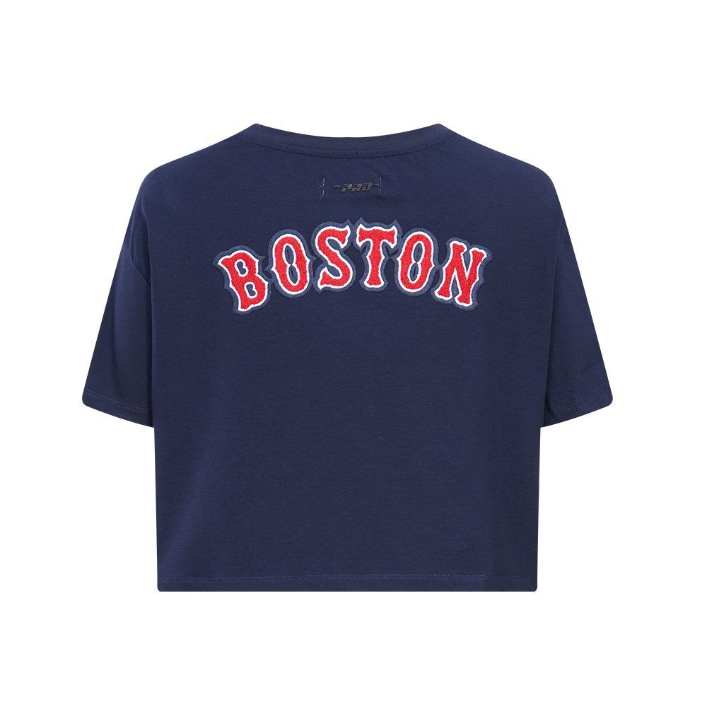 Pro Standard Women's MLB Boston Red Sox​ Classic Boxy Top -Navy - NAVY Thumbnail View 2