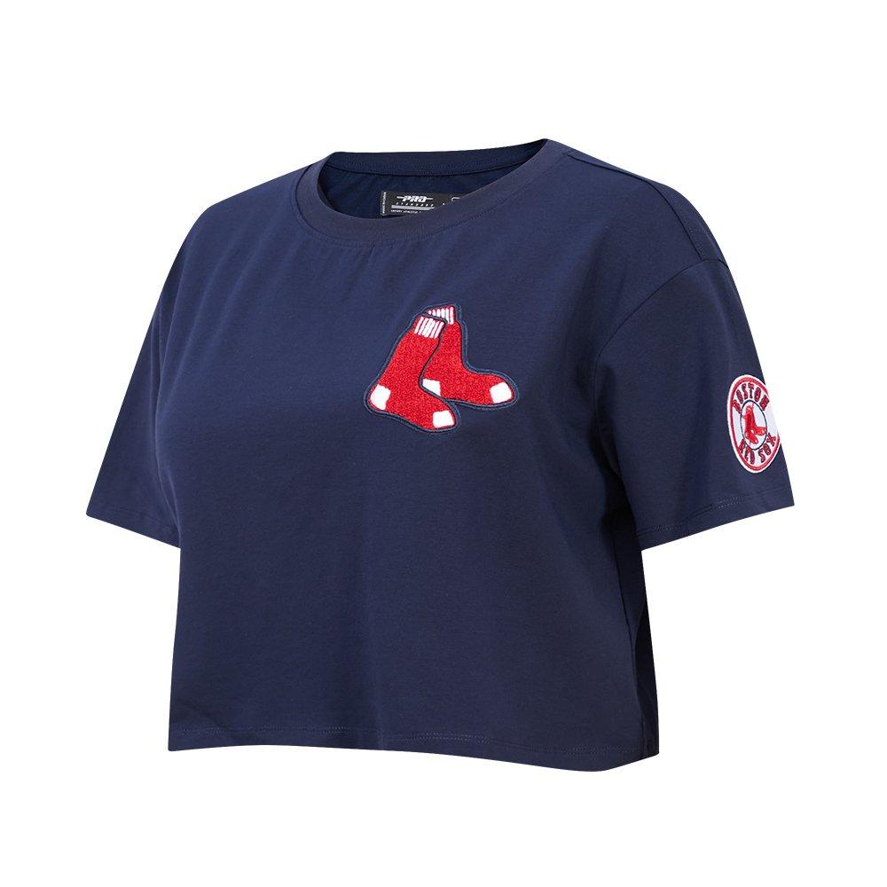 Pro Standard Women's MLB Boston Red Sox​ Classic Boxy Top - Navy - NAVY Thumbnail View 3