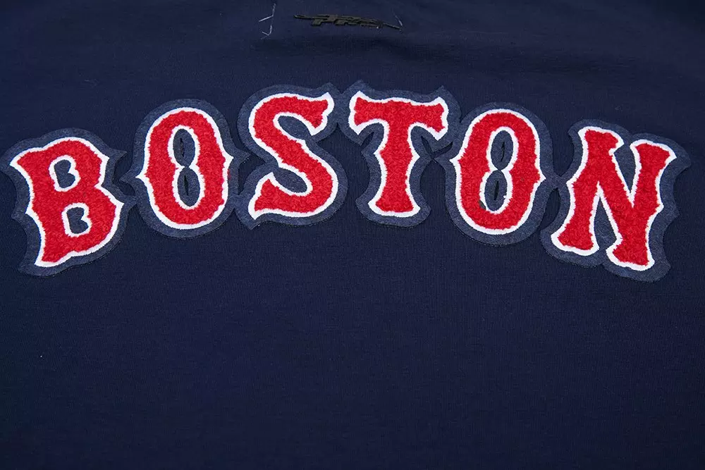 Pro Standard Women's MLB Boston Red Sox​ Classic Boxy Top -Navy - NAVY