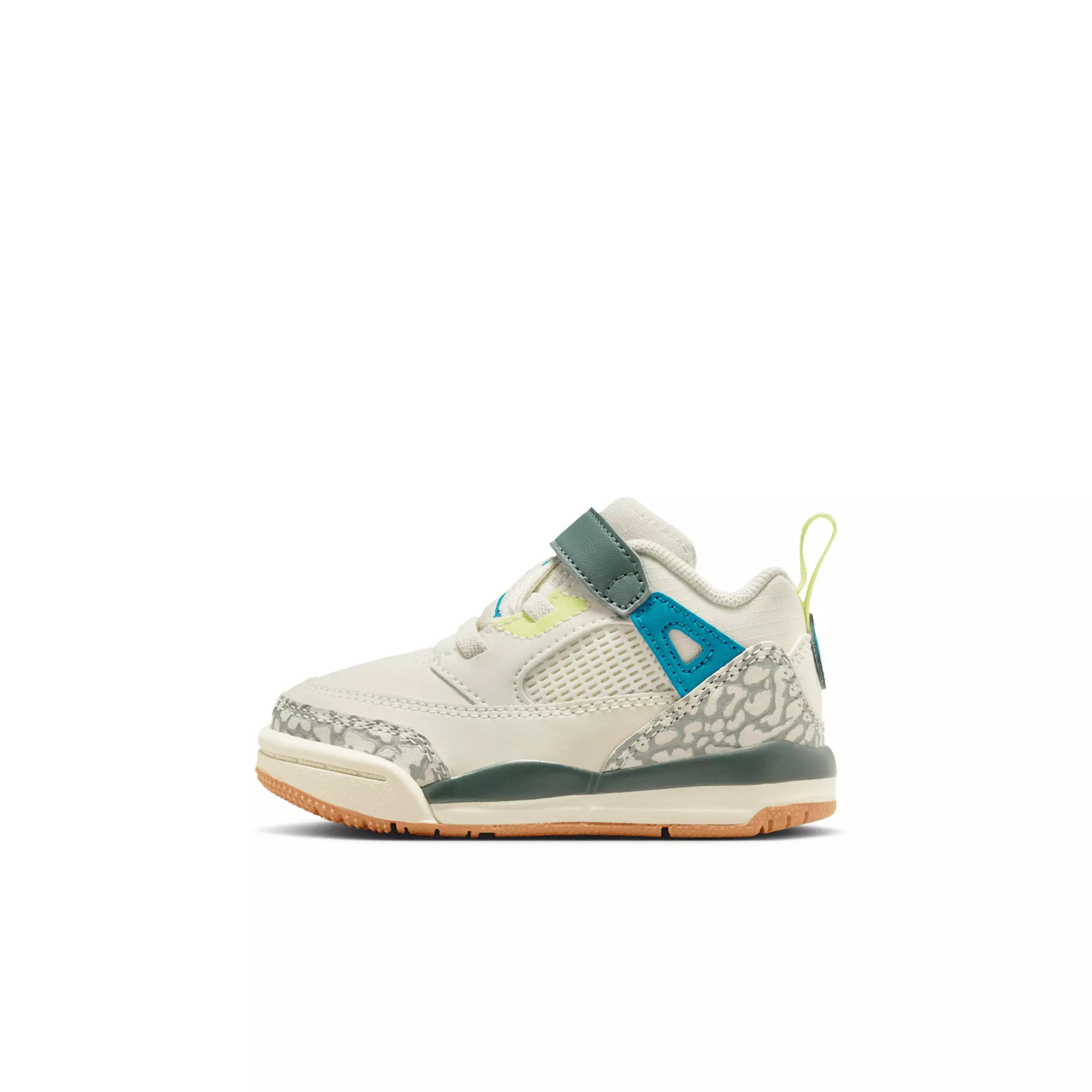 Jordan Spizike Low "Sea Glass/Dusty Sage/Light Lemon Twist/Green Abyss" Infant Girls' Shoe - SEA GLASS/SAGE/LT LEMON/GREEN