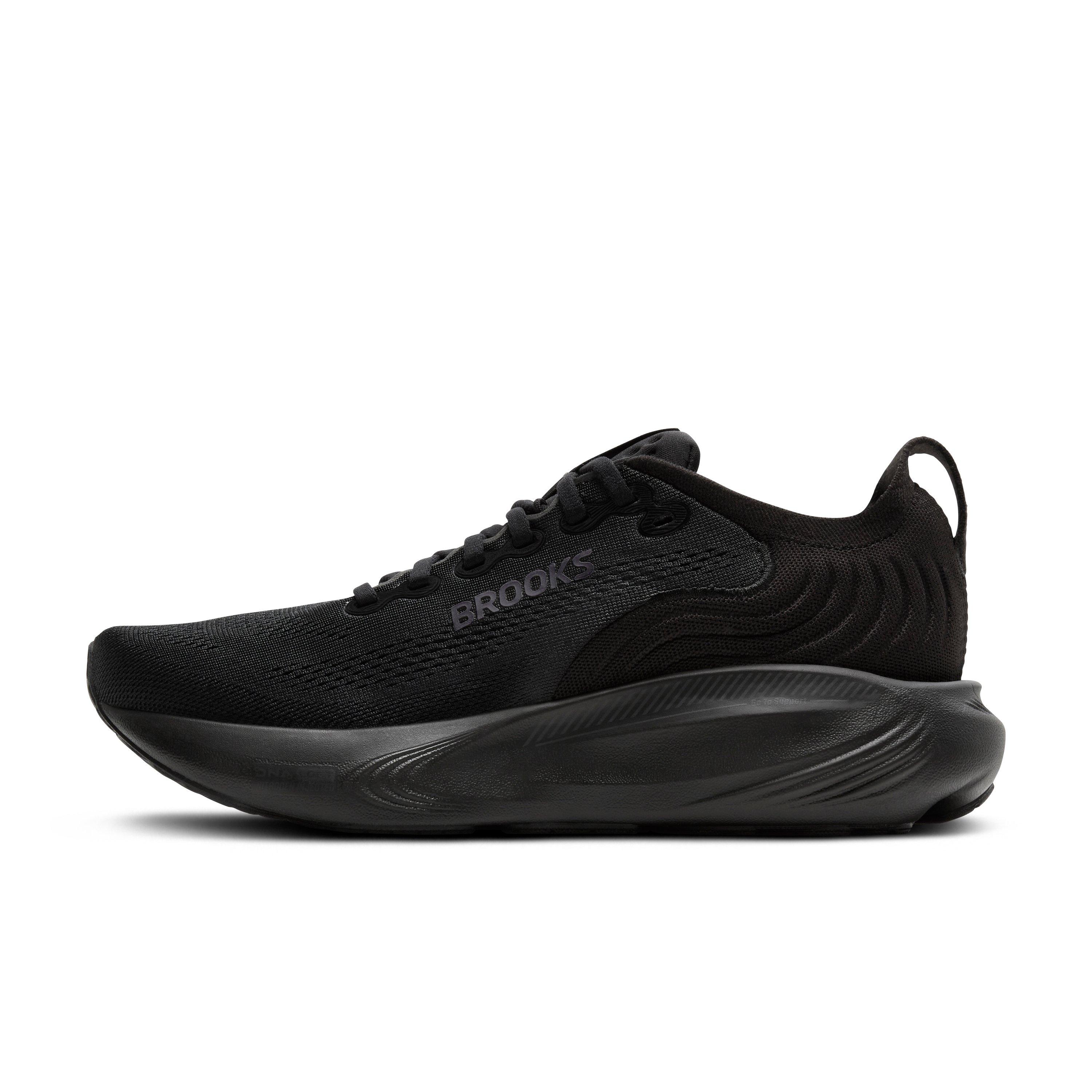 Brooks Adrenaline GTS 25 "Black/Black/Ebony" Men's Wide Running Shoe - BLACK/BLACK/EBONY