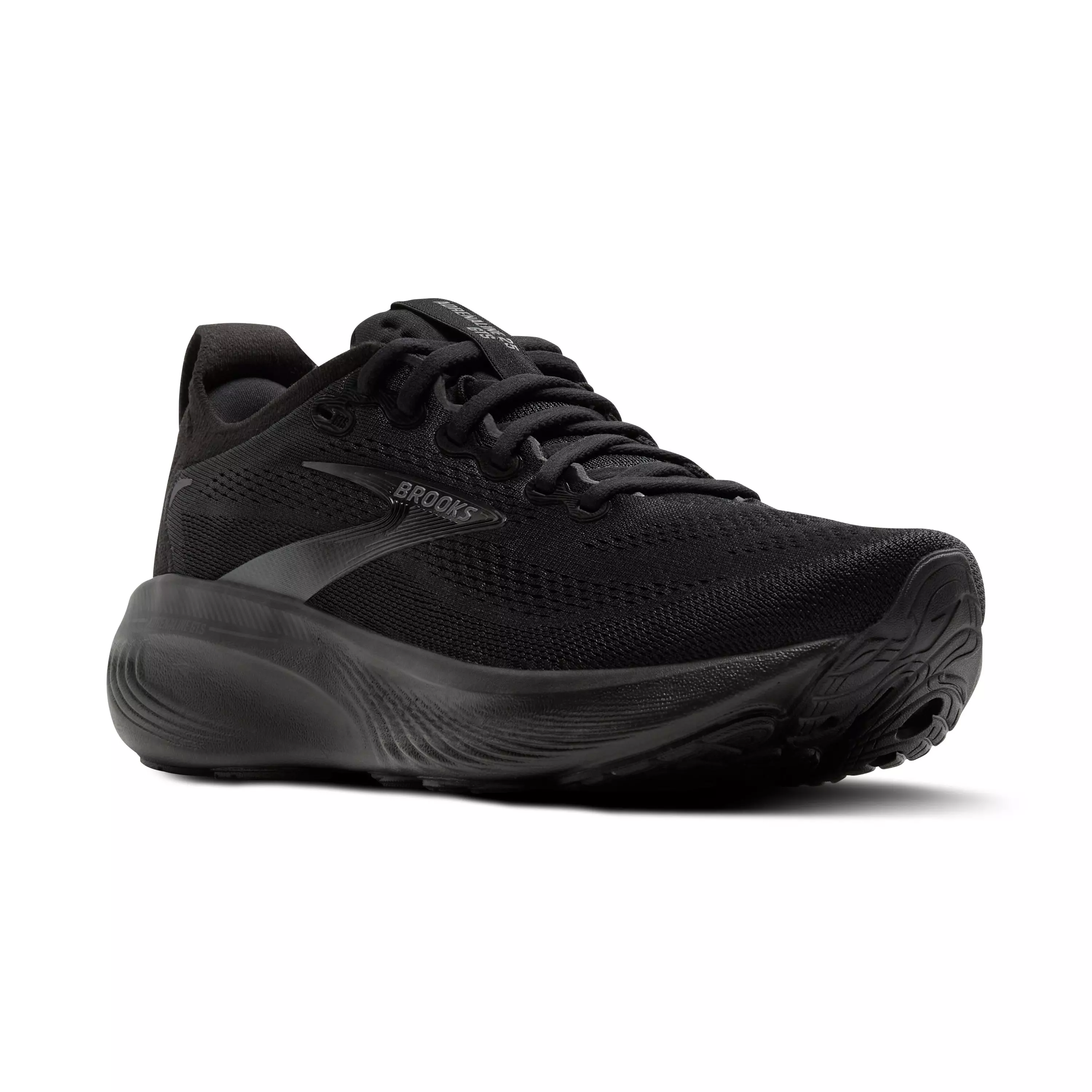 Brooks Adrenaline GTS 25 "Black/Black/Ebony" Men's Wide Running Shoe - BLACK/BLACK/EBONY