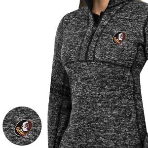 Antigua Women's Florida State Seminoles Fortune Half-Zip Pullover Jacket