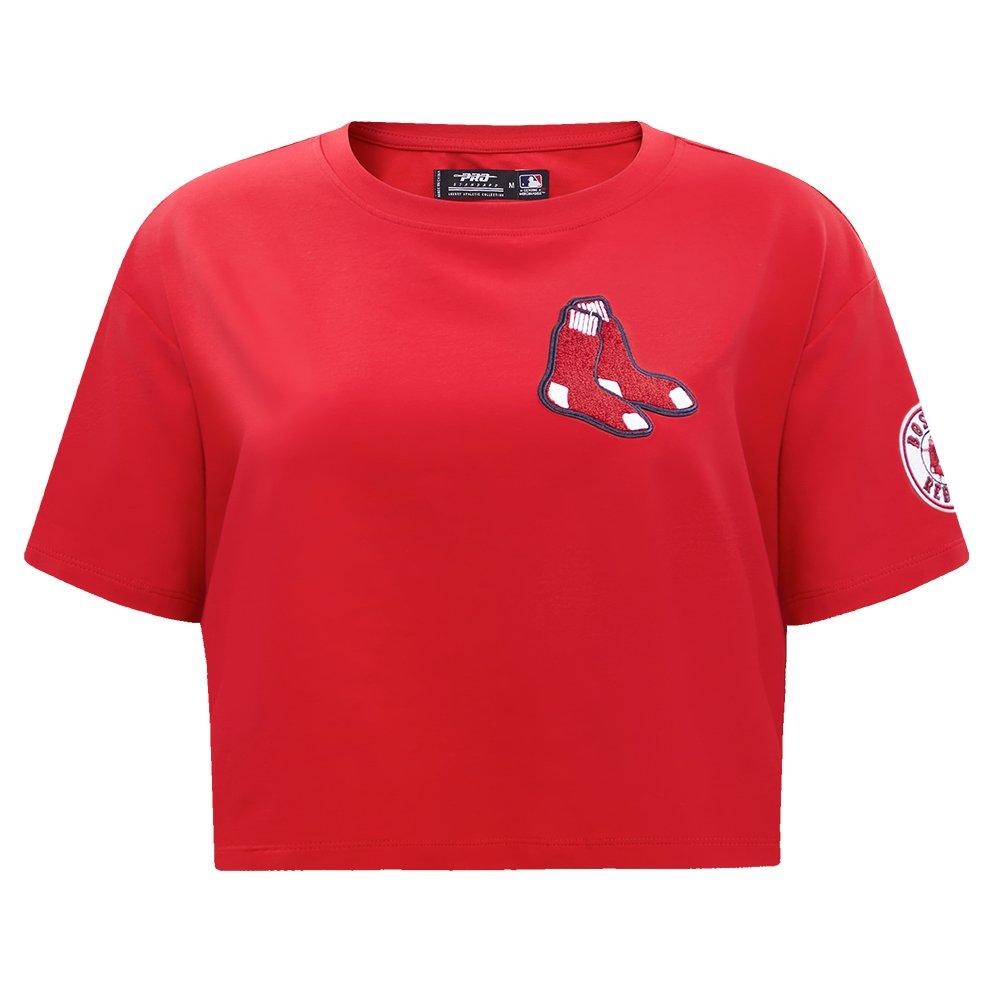 Pro Standard Women's MLB Boston Red Sox​ Classic Boxy Top -Red - RED Thumbnail View 1