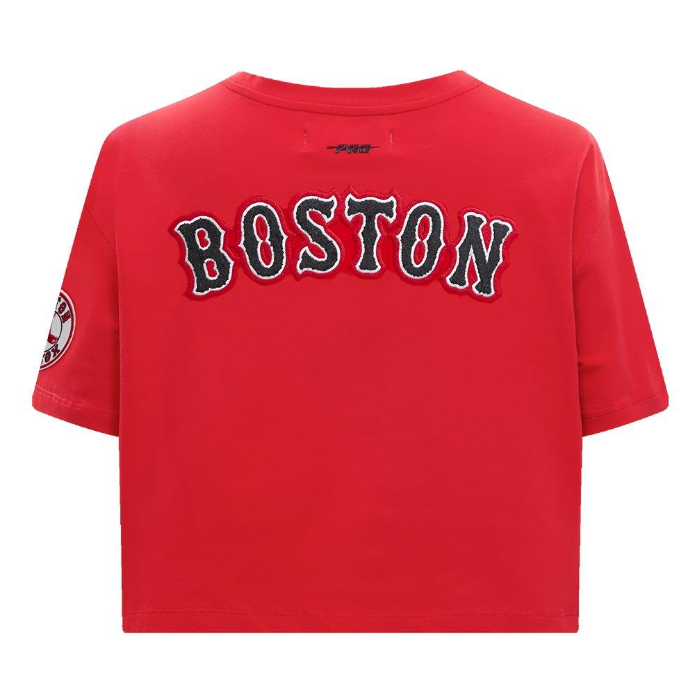 Pro Standard Women's MLB Boston Red Sox​ Classic Boxy Top - Red - RED Thumbnail View 2