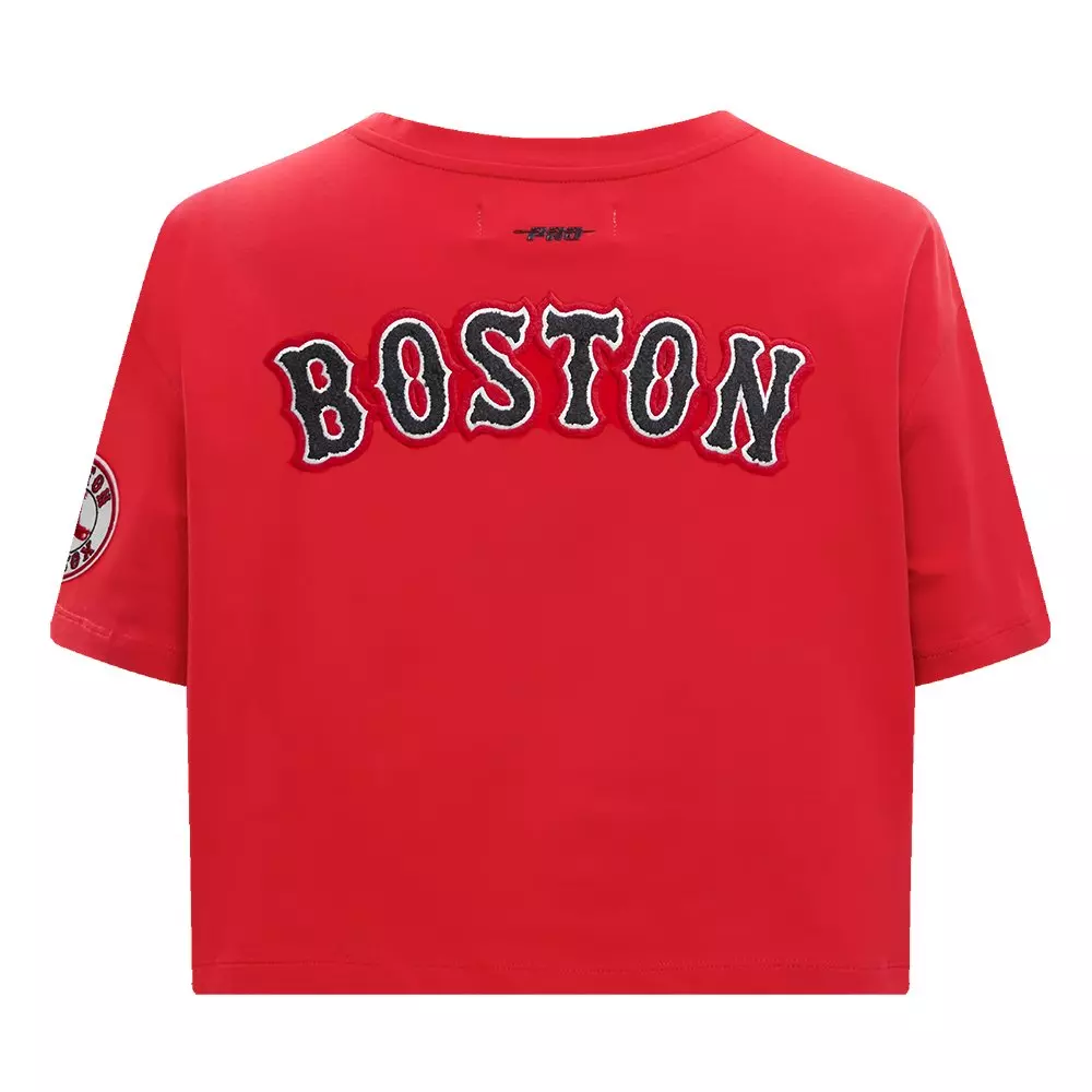 Pro Standard Women's MLB Boston Red Sox​ Classic Boxy Top - Red - RED