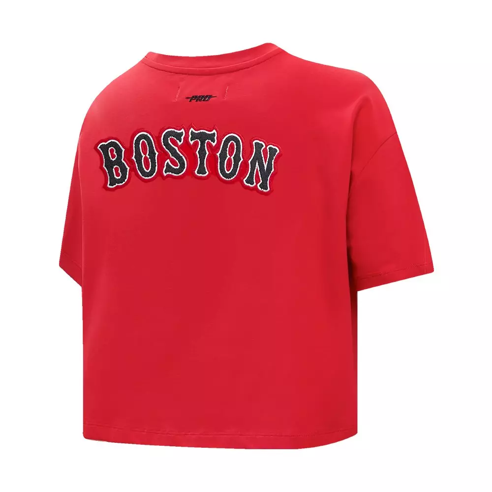Pro Standard Women's MLB Boston Red Sox​ Classic Boxy Top -Red - RED