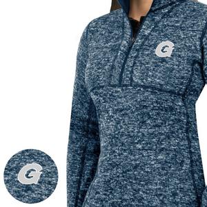 Antigua Women's Georgetown Hoyas Fortune Half-Zip Pullover Jacket