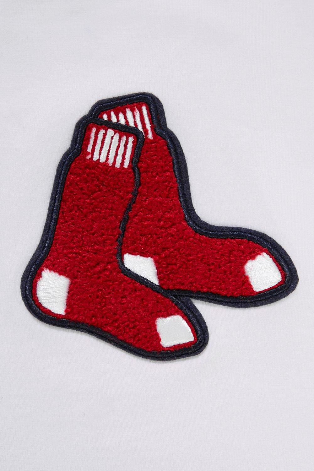 Pro Standard Women's MLB Boston Red Sox​ Classic Boxy Top - White - WHITE Thumbnail View 5