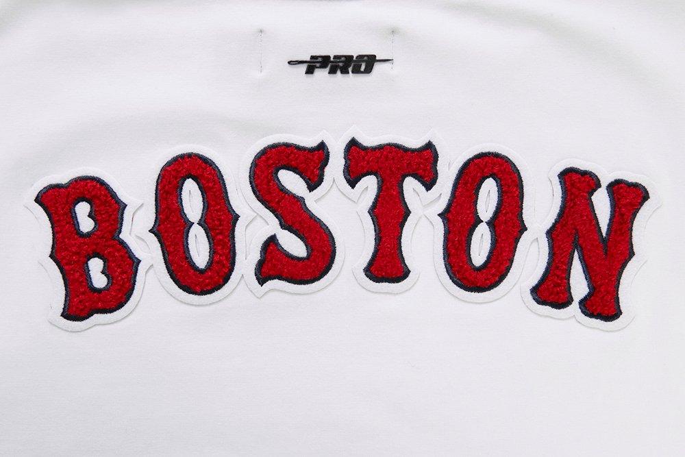 Pro Standard Women's MLB Boston Red Sox​ Classic Boxy Top - White - WHITE Thumbnail View 6