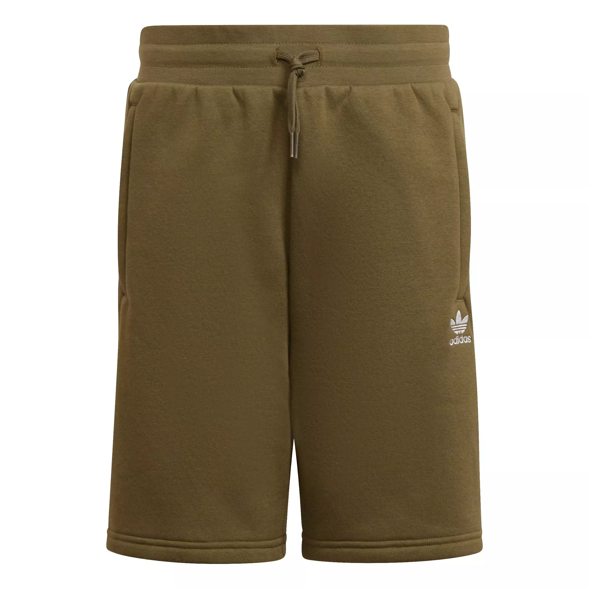 adidas Originals Big Kids’ Adicolor Shorts-Olive - GREEN