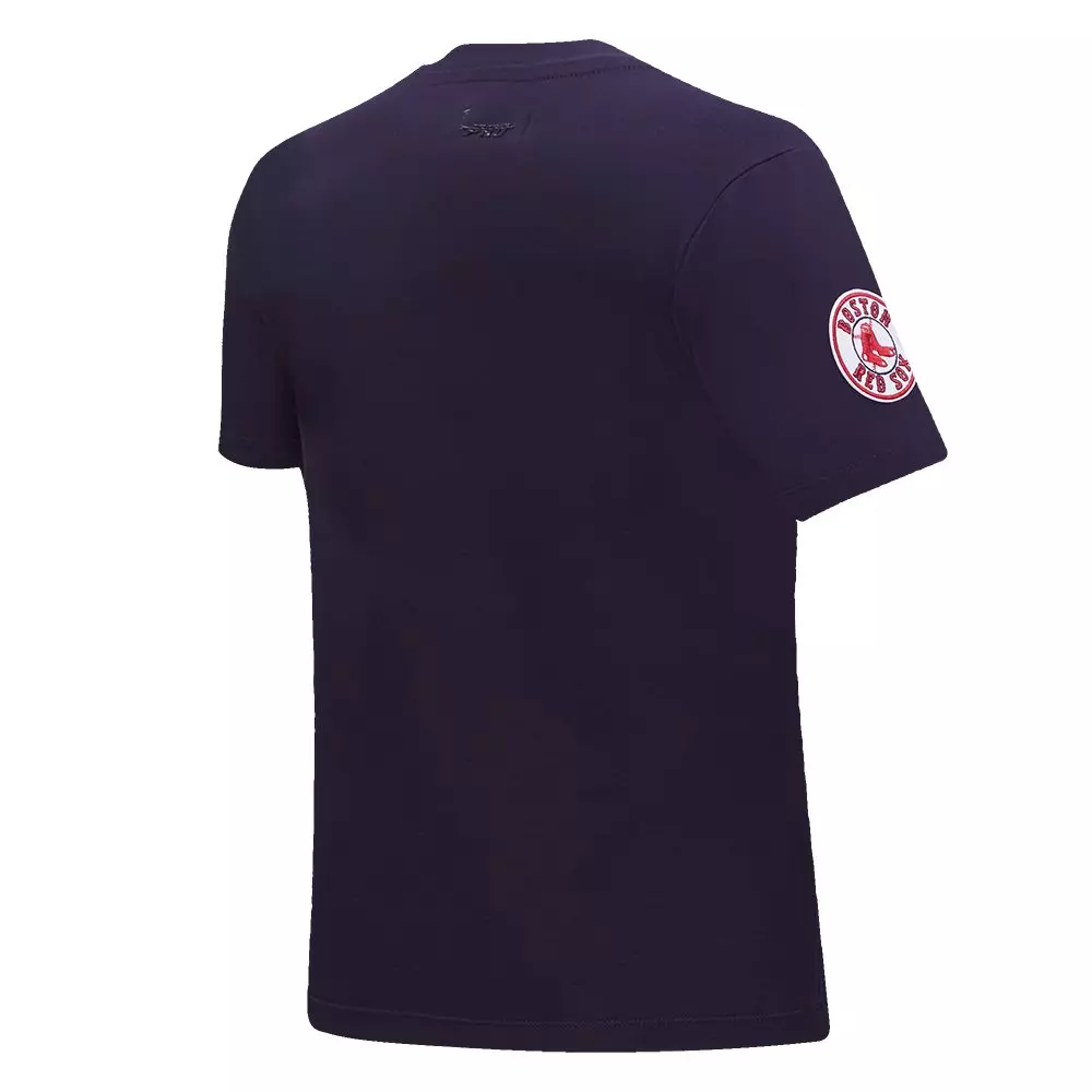 Pro Standard Women's MLB Boston Red Sox​ Classic Short Sleeve SJ Slim Fit Top -Navy - NAVY