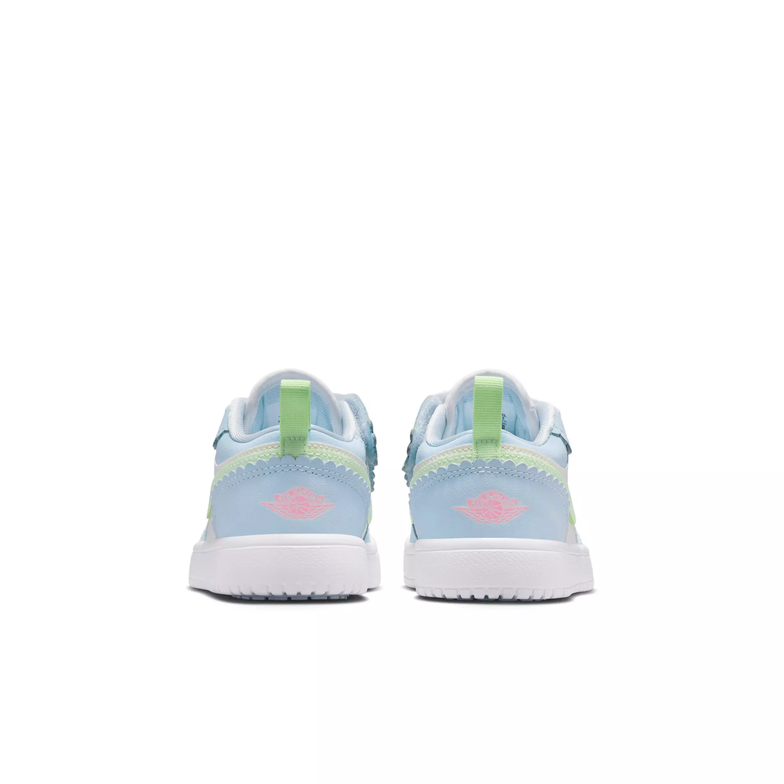 Jordan 1 Low Alt SE "Half Blue/Sail/White/Vapor Green" Preschool Girls' Shoe - BLUE/SAIL/WHITE/GREEN