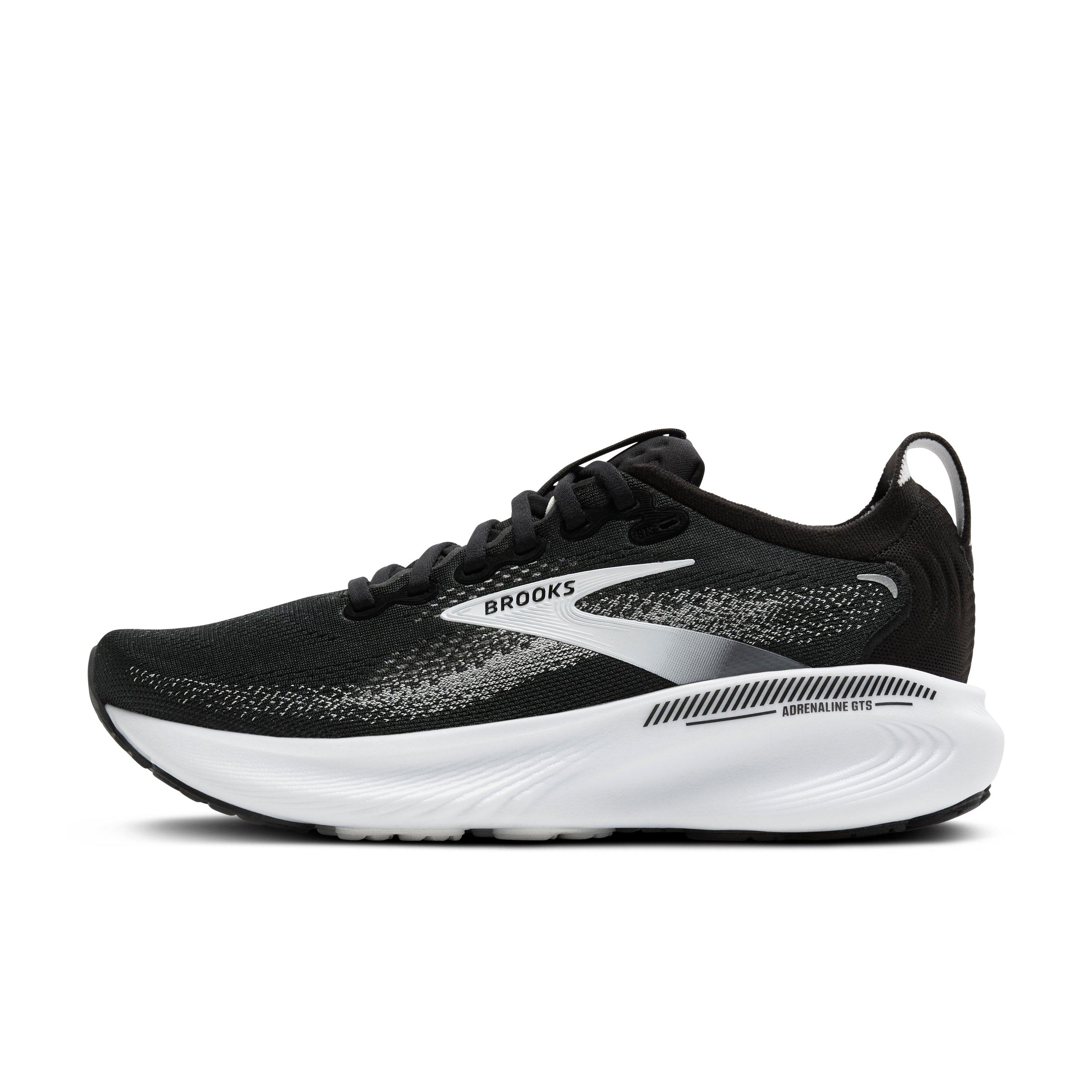 Brooks Adrenaline GTS 25 "Black/Grey/White" Men's Wide Running Shoe - BLACK/GREY/WHITE
