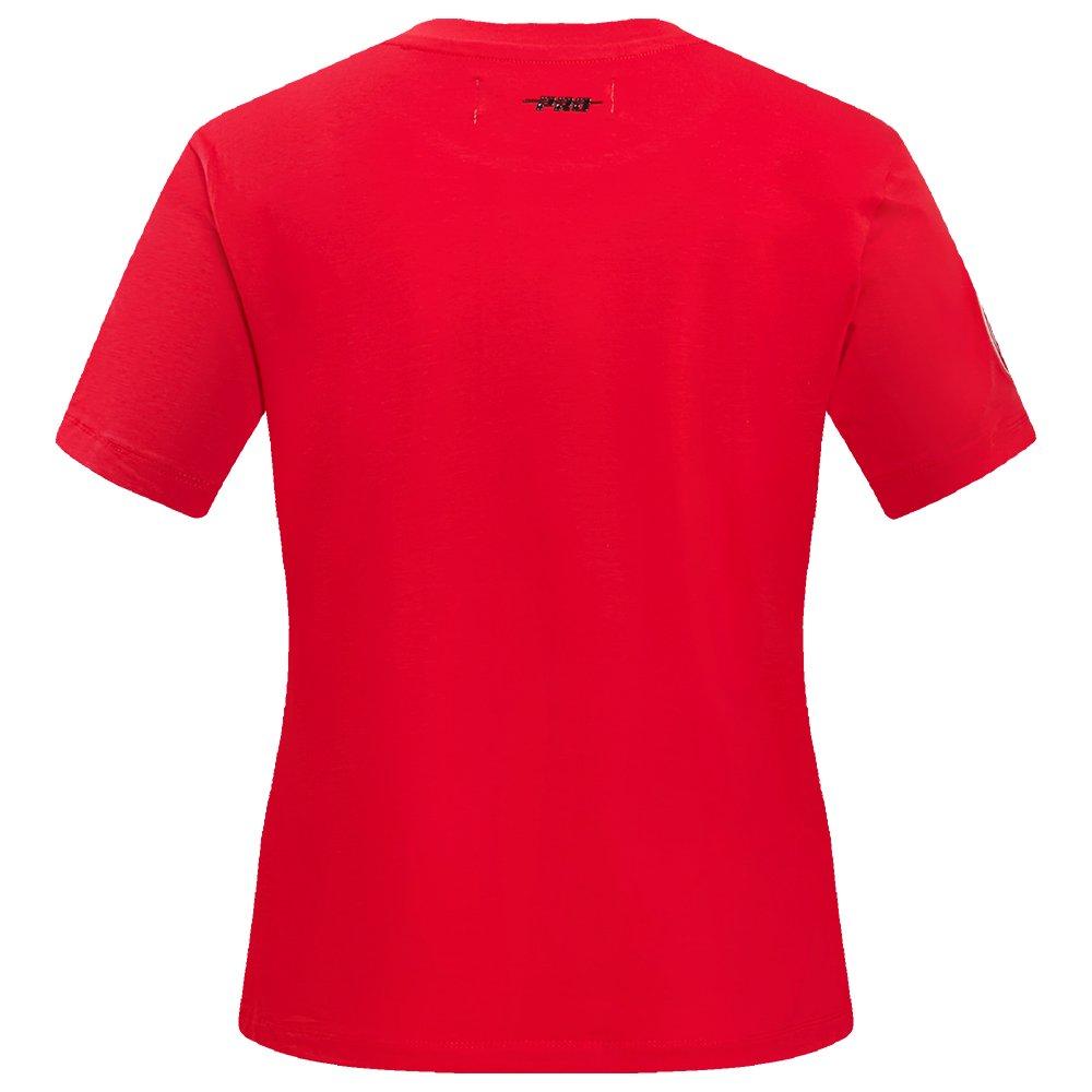 Pro Standard Women's MLB Boston Red Sox​ Classic Short Sleeve SJ Slim Fit Top - Red - RED Thumbnail View 2