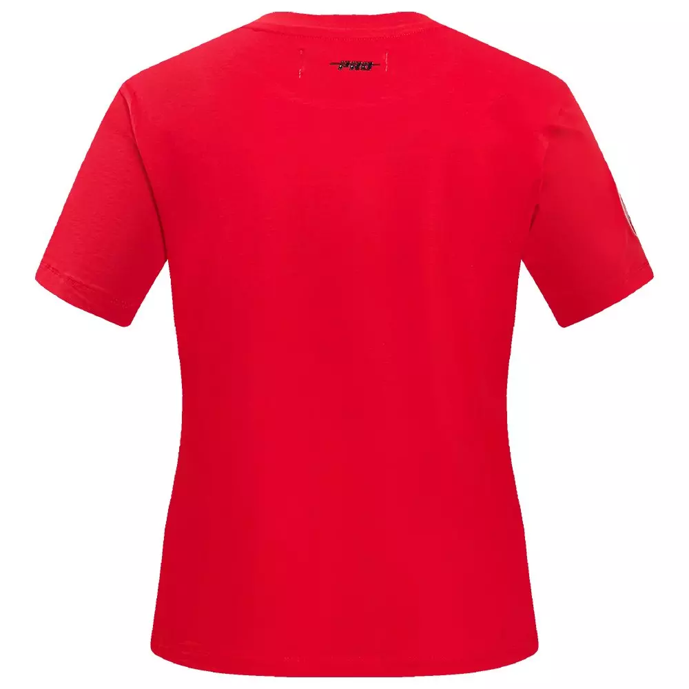 Pro Standard Women's MLB Boston Red Sox​ Classic Short Sleeve SJ Slim Fit Top -Red - RED