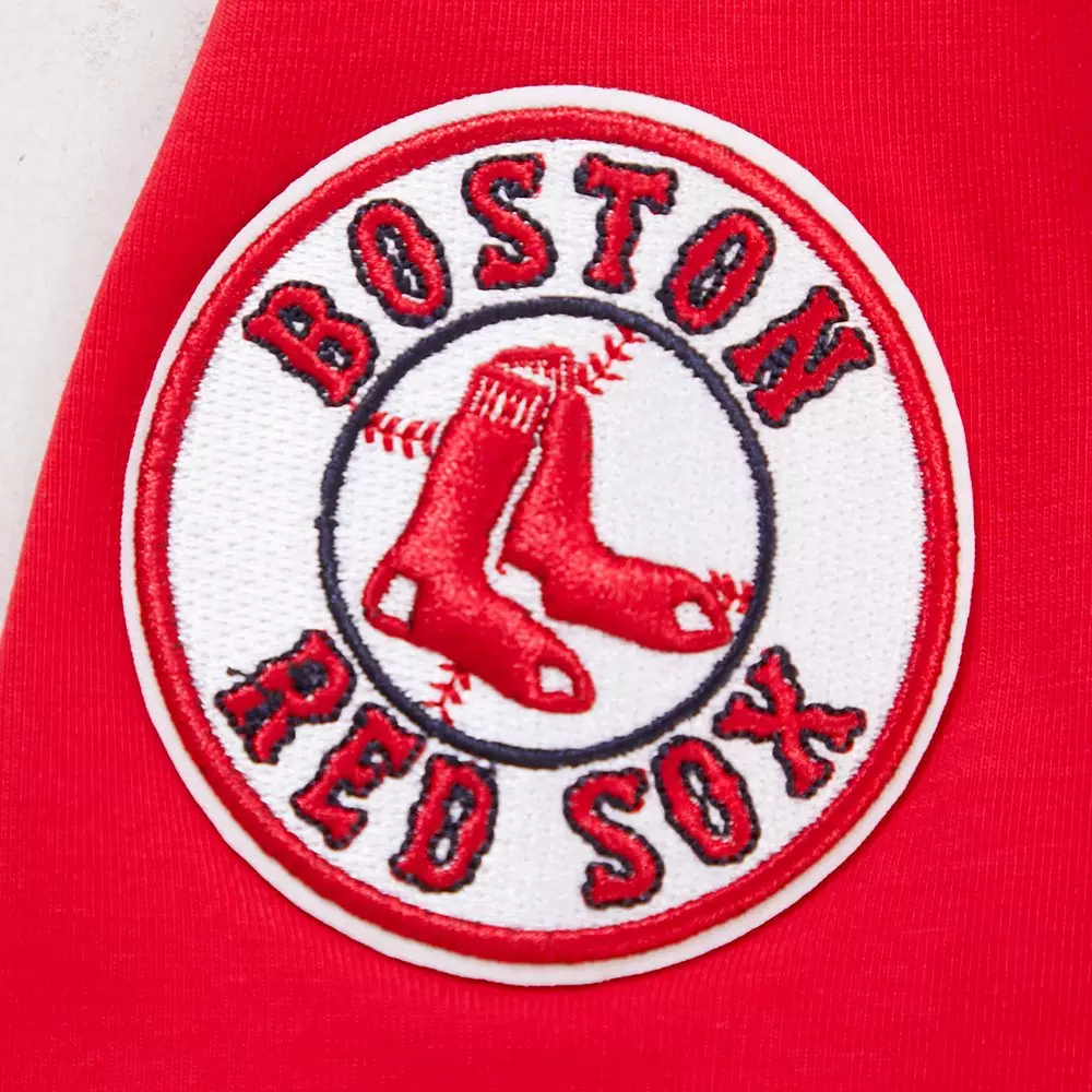 Pro Standard Women's MLB Boston Red Sox​ Classic Short Sleeve SJ Slim Fit Top - Red - RED