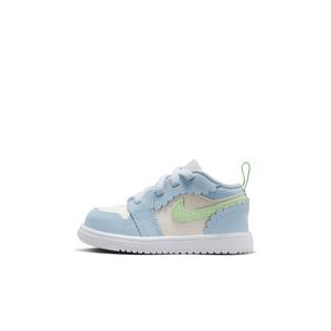 Jordan 1 Low Alt SE "Half Blue/Sail/White/Vapor Green" Infant Girls' Shoe
