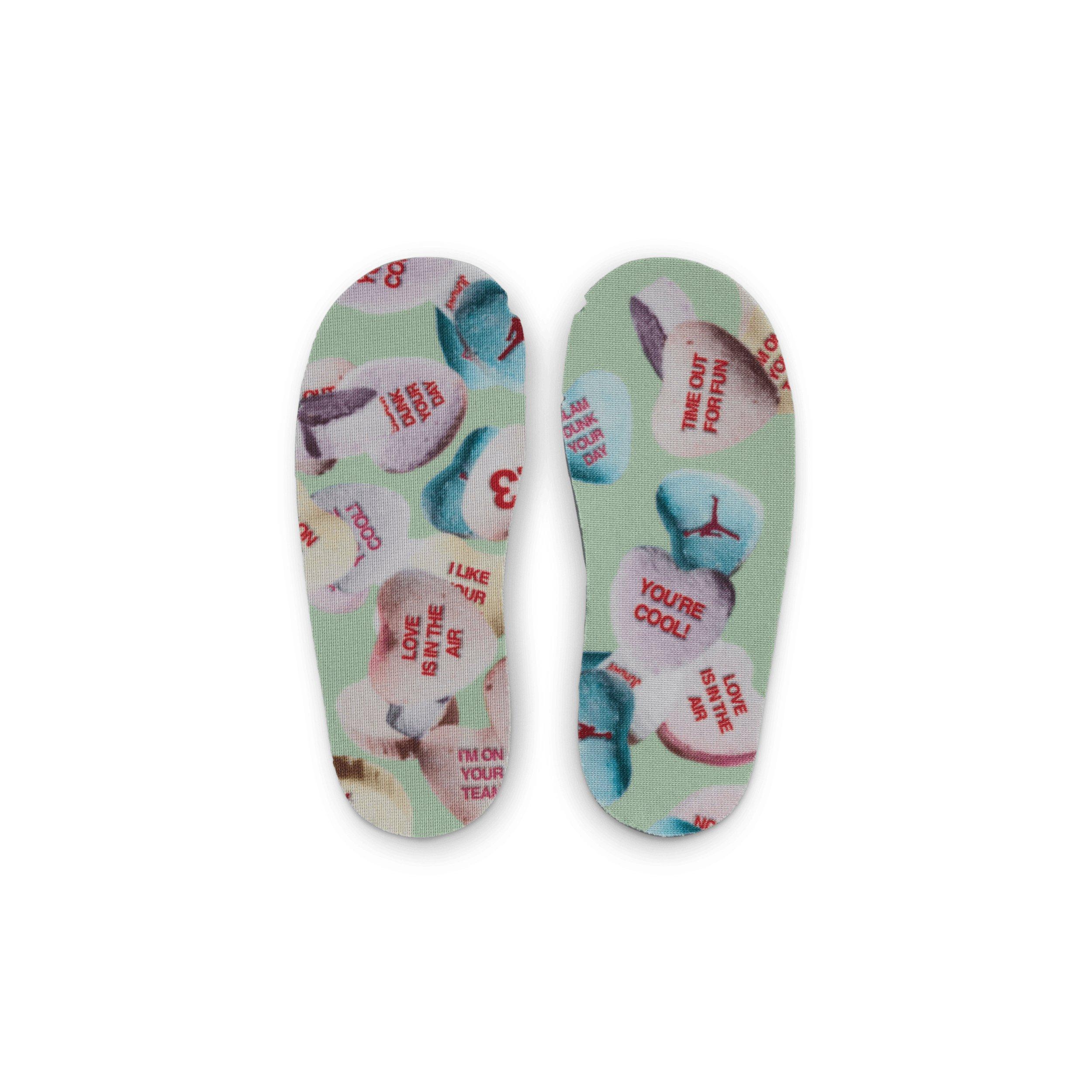 Jordan 1 Low Alt SE "Half Blue/Sail/White/Vapor Green" Infant Girls' Shoe - BLUE/SAIL/WHITE/GREEN Thumbnail View 9