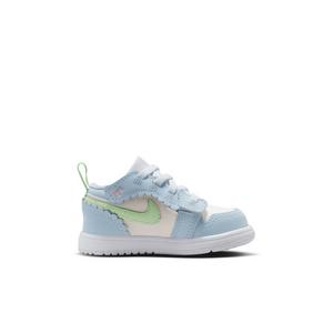 Jordan 1 Low Alt SE "Half Blue/Sail/White/Vapor Green" Infant Girls' Shoe
