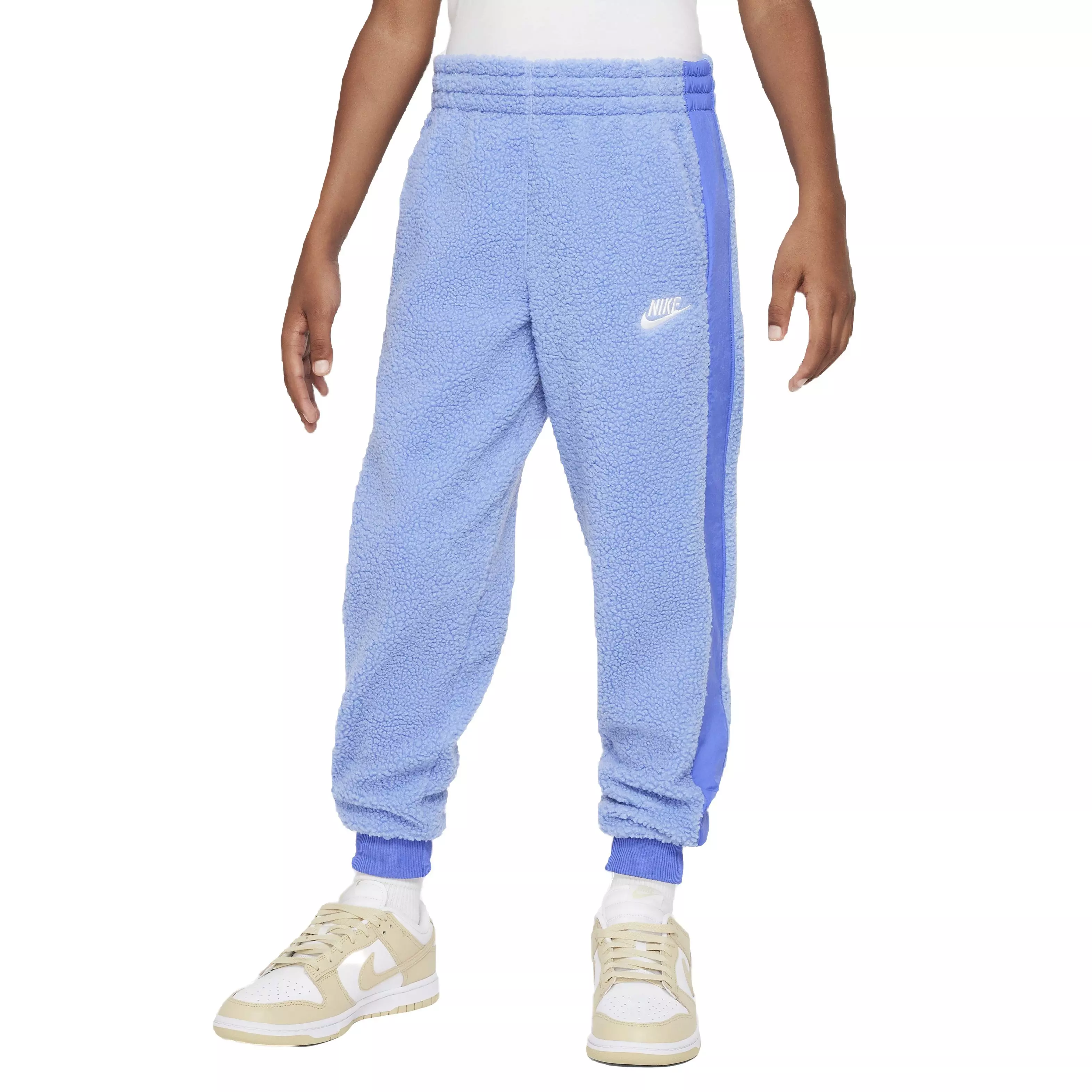 Nike Big Kids' Sportswear Club Fleece Winterized Pants - Blue - BLUE