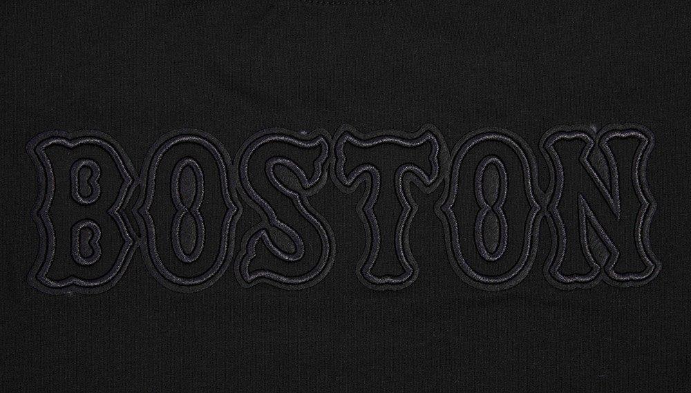 Pro Standard Women's MLB Boston Red Sox​ Neutral SJ Boxy Top -Black - BLACK Thumbnail View 5