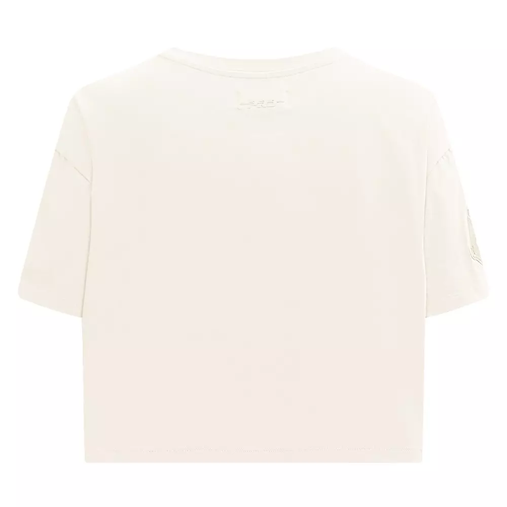 Pro Standard Women's MLB Boston Red Sox​ Neutral SJ Boxy Top -Cream - CREAM