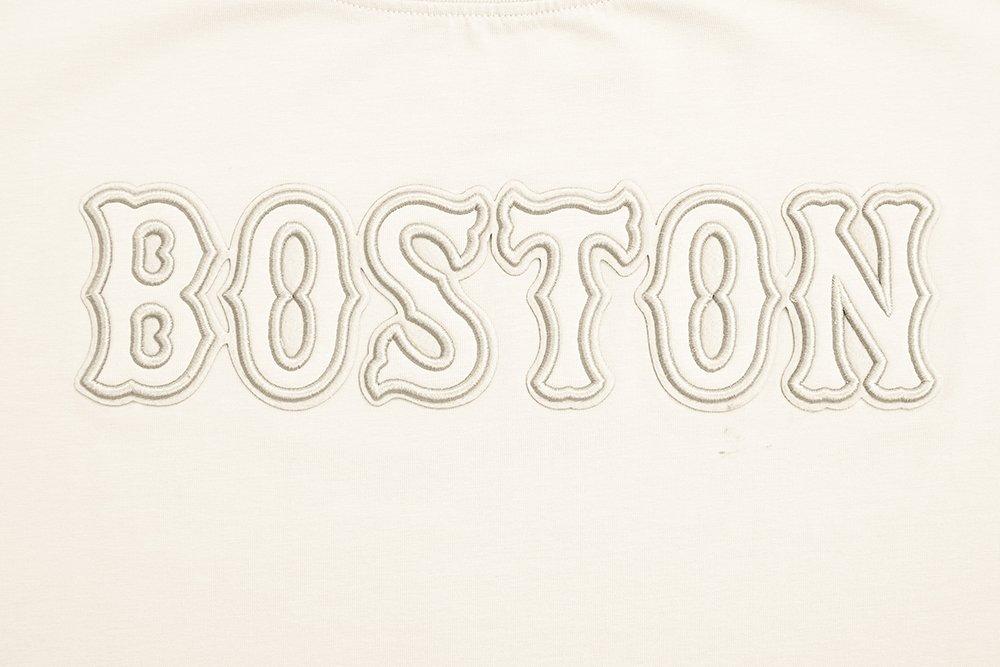 Pro Standard Women's MLB Boston Red Sox​ Neutral SJ Boxy Top -Cream - CREAM Thumbnail View 5