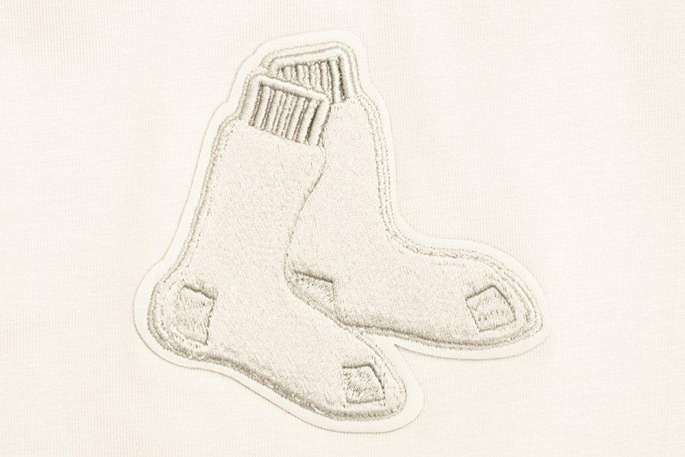 Pro Standard Women's MLB Boston Red Sox​ Neutral SJ Boxy Top -Cream - CREAM Thumbnail View 6