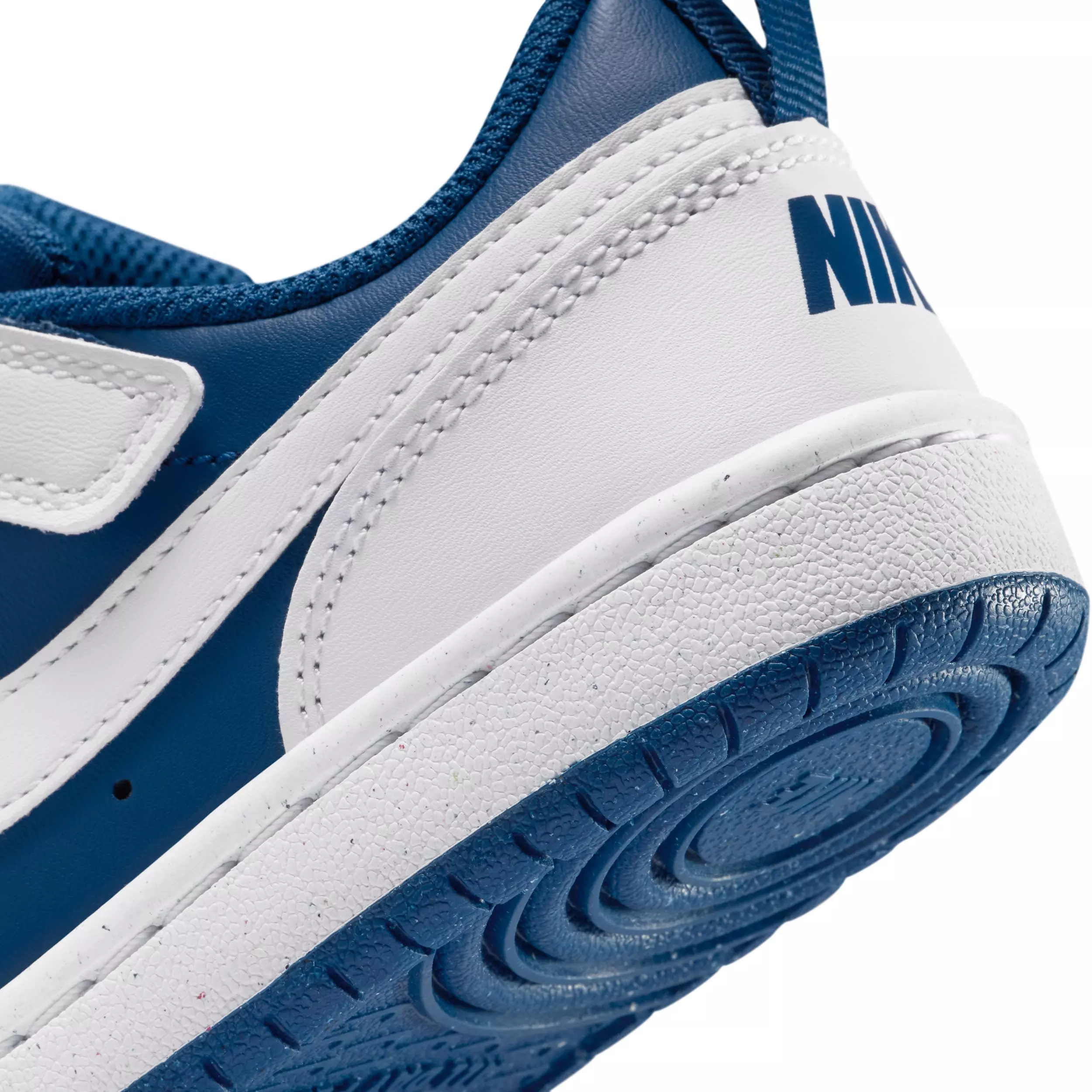 Nike Court Borough Low Recraft "Court Blue/White/White" Preschool Boys' Shoe - BLUE/WHITE/WHITE